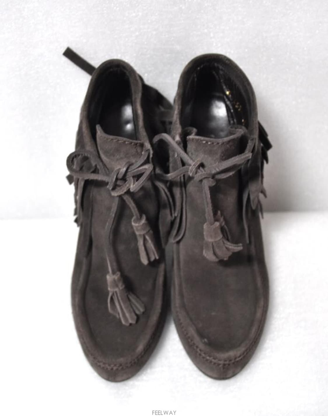 구찌/여성스웨이드부츠(사이즈220)정품 상품이미지2