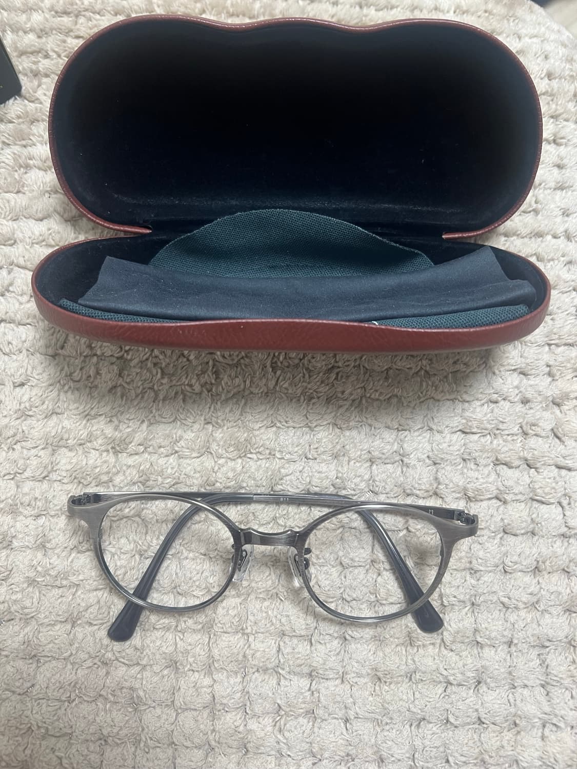 백산안경 티탄 판토 실버 상품이미지2