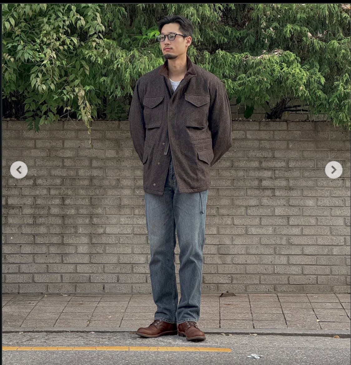 [100/S] 케네스필드 M65 브라운 (샌프란시스코 마켓 별주모델) 상품이미지4