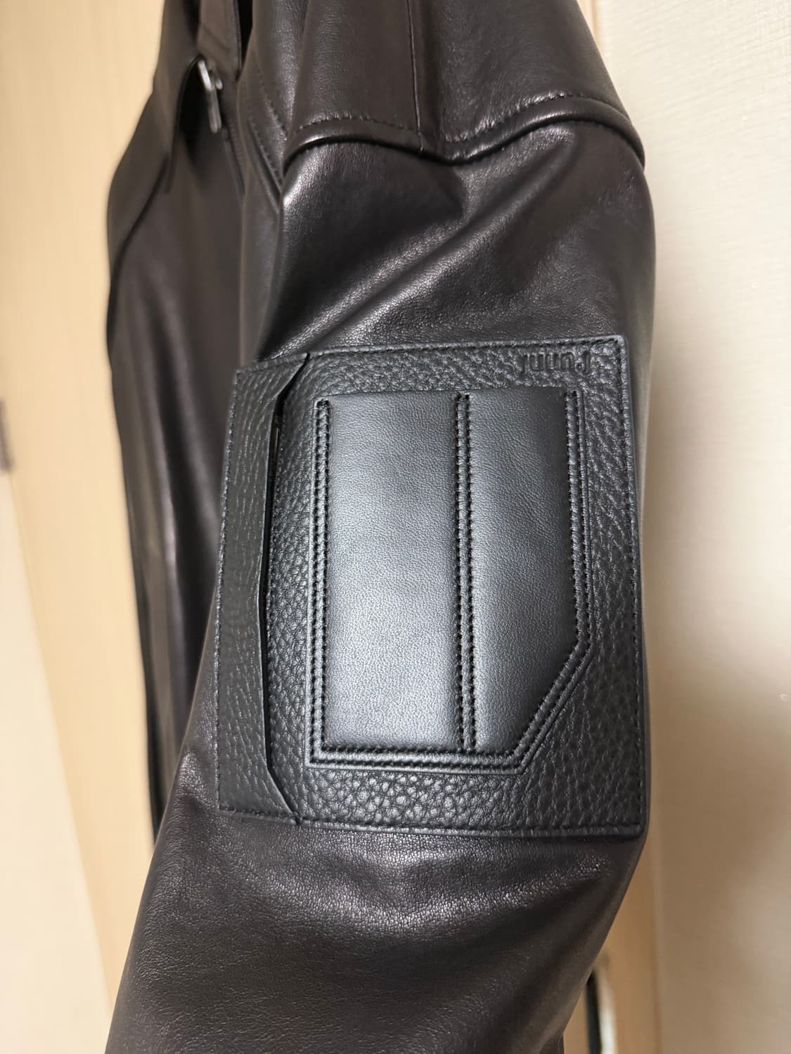 준지 259 양가죽 마원 레더 자켓 상품이미지3