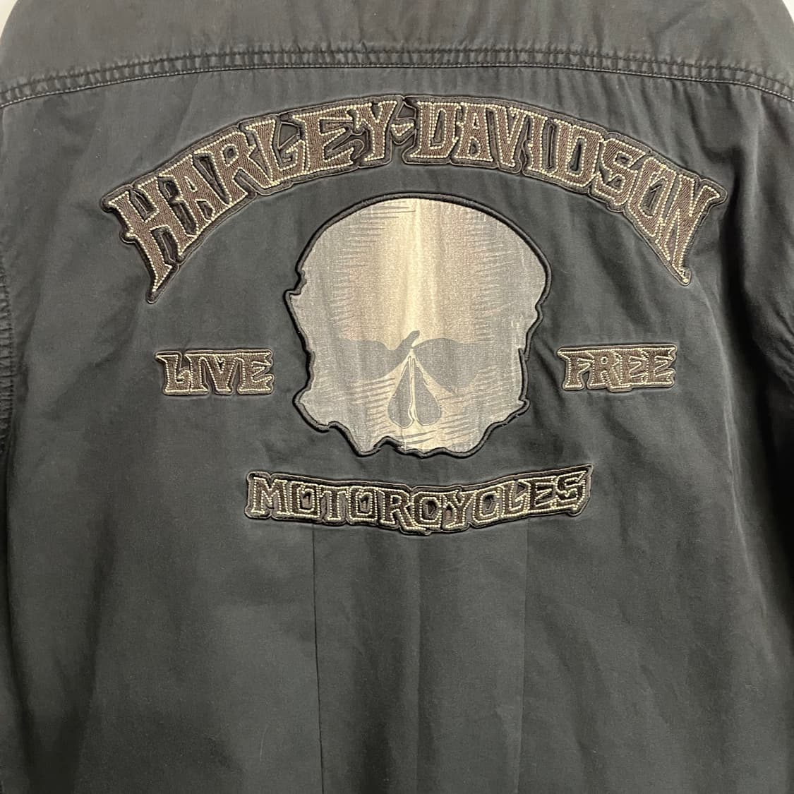 할리 데이비슨 스컬셔츠 상품이미지8