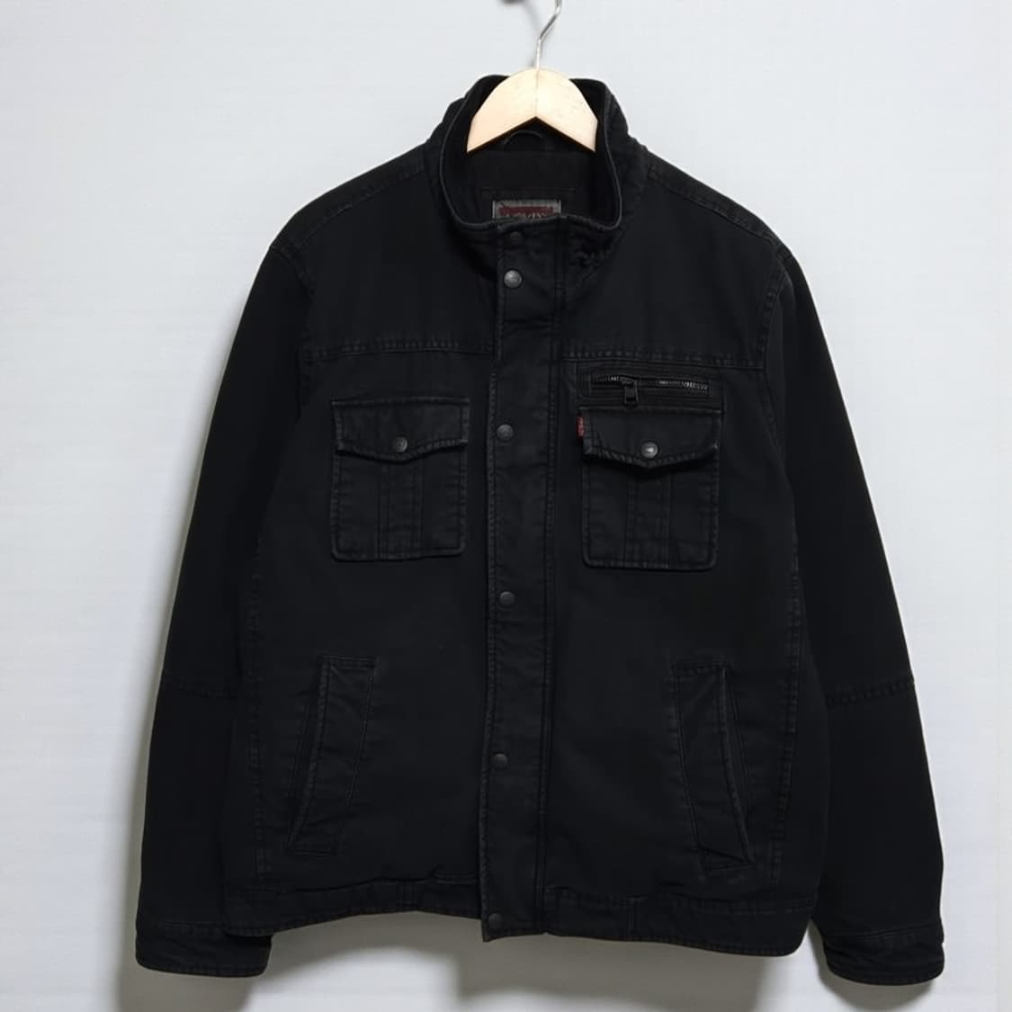 XL LEVIS 리바이스 워크웨어 자켓 워시드블랙 트러커자켓 상품이미지1