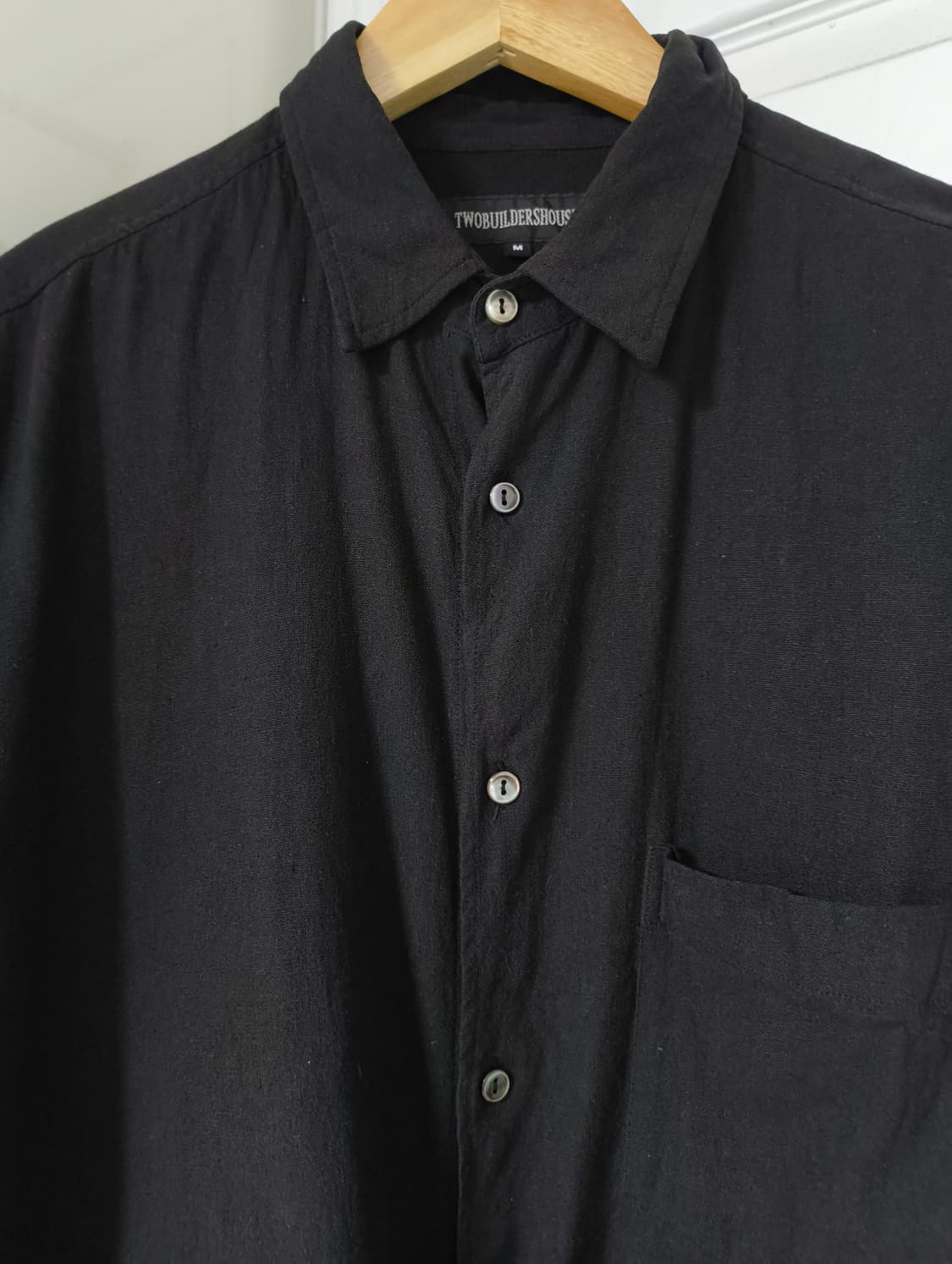 투빌더스하우스  /실크 린넨 셔츠 /m 상품이미지2