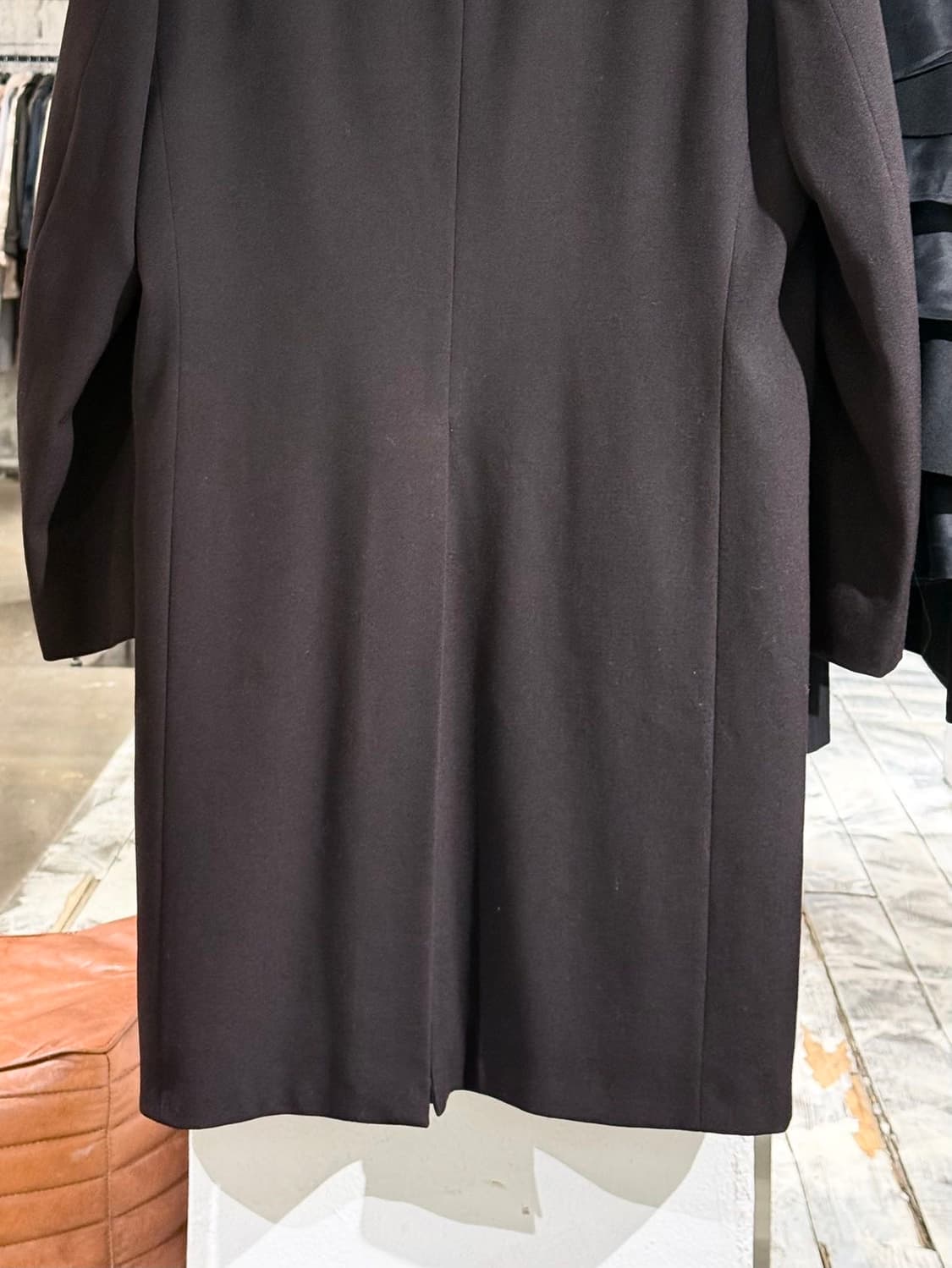 질샌더 브라운 퍼 오버사이즈 롱 코트 상품이미지6