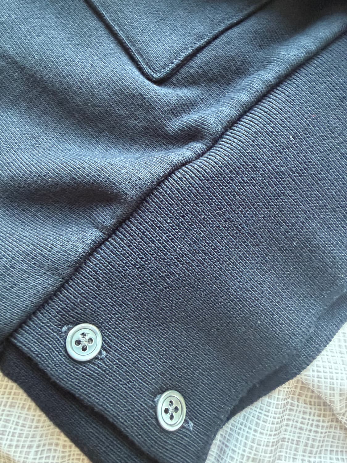 톰브라운 백삼선 후드집업 네이비 size 3 시착1회 상품이미지9