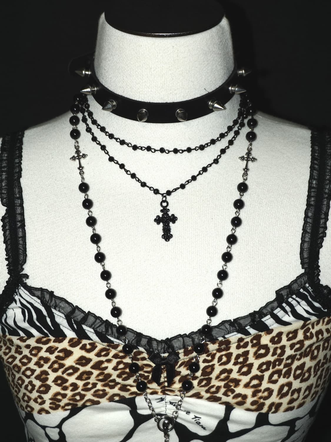 frill gyaru sleeveless  상품이미지4