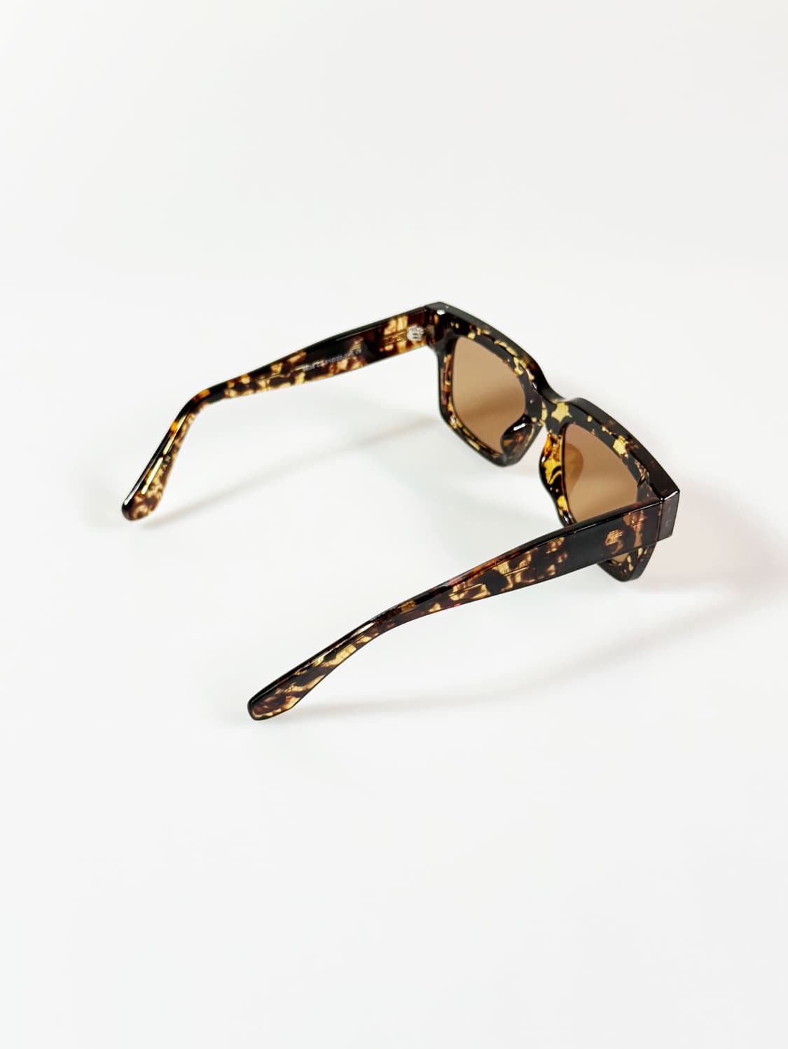 CANAAN 토터스쉘 볼드 스퀘어 빈티지 틴트 선글라스 상품이미지4