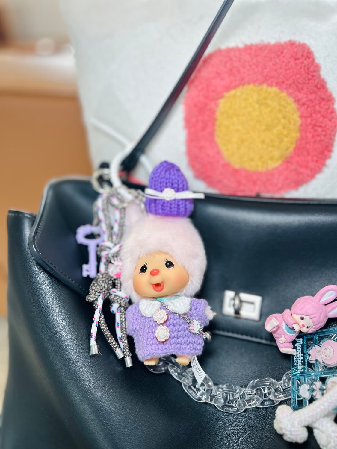 (59)정품 치무탄 𝗛𝗲𝗹𝗹𝗼 𝗞𝗶𝘁𝘁𝘆 커스텀키링 상품이미지7