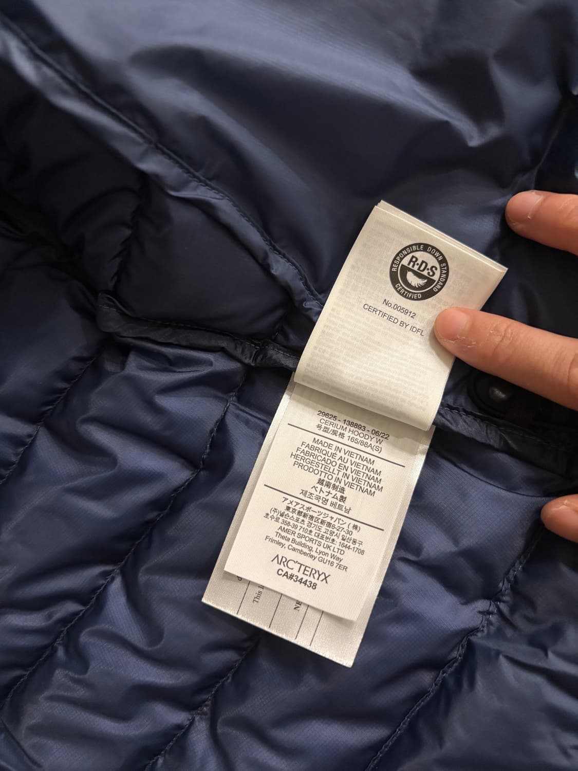 아크테릭스 세륨 후디 우먼 s 상품이미지5