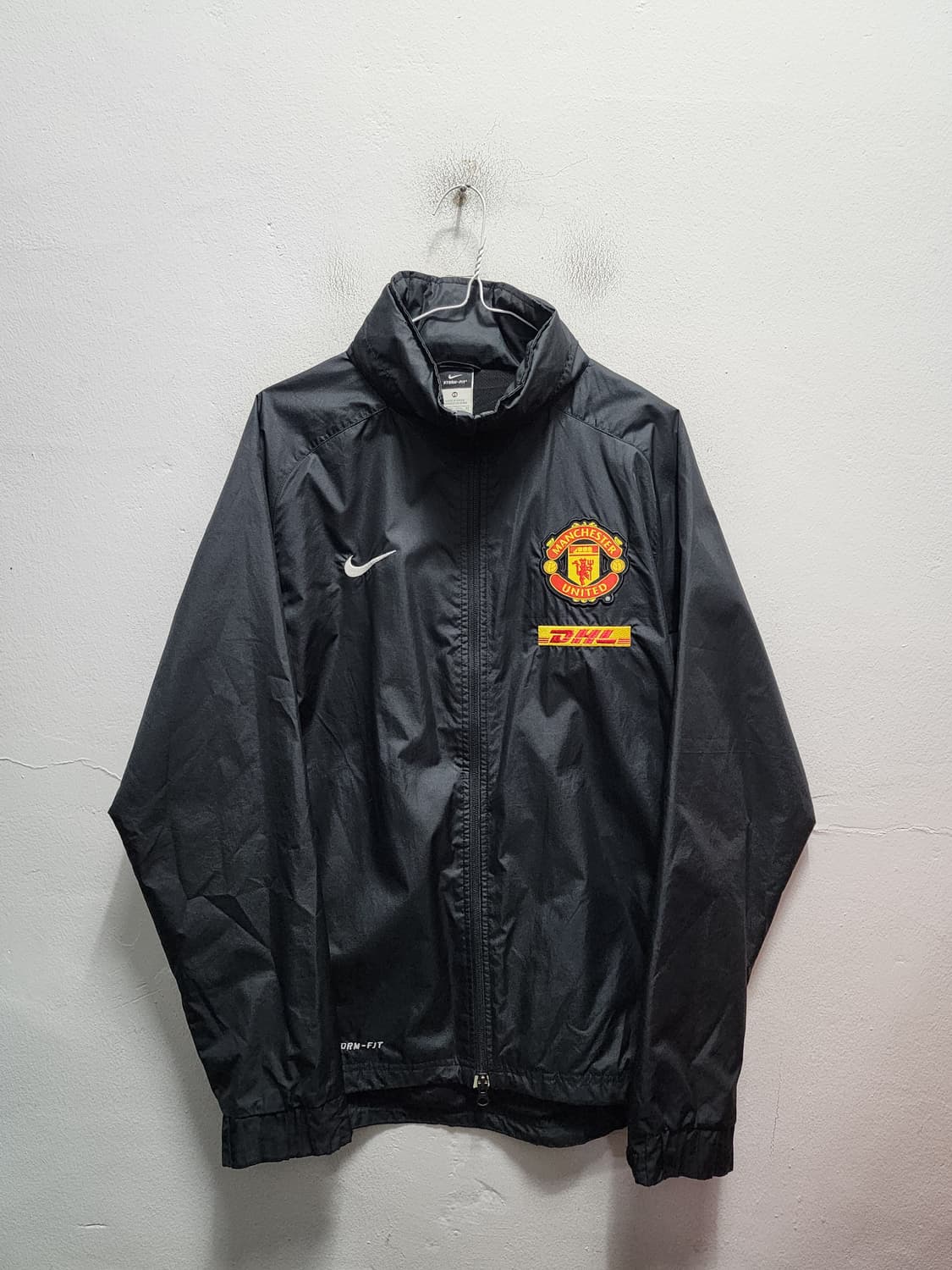 나이키 맨유 DHL 바람막이 블랙  상품이미지1