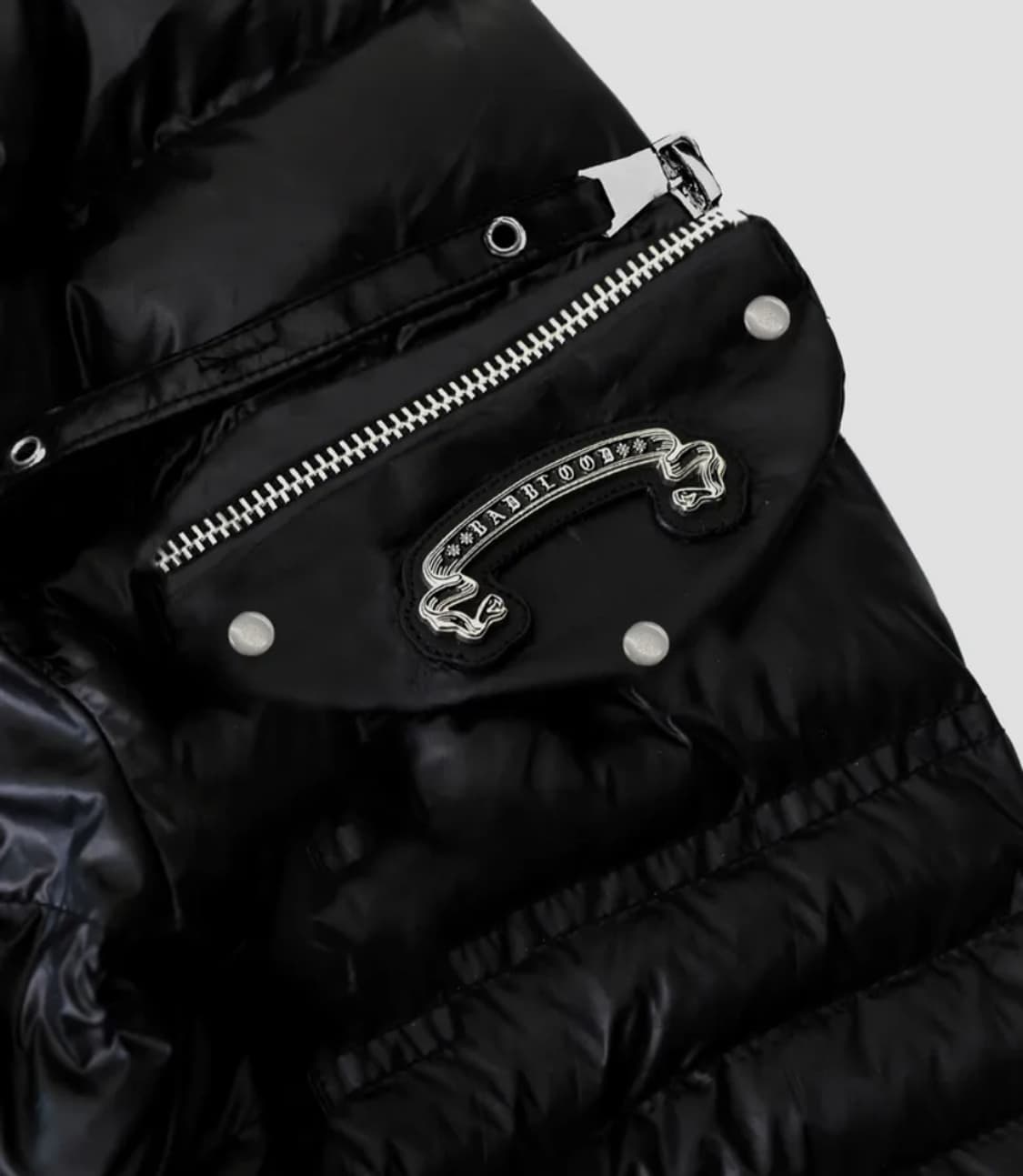 배드블러드 바이퍼 라이트웨이트 푸퍼 패딩점퍼 블랙 상품이미지3