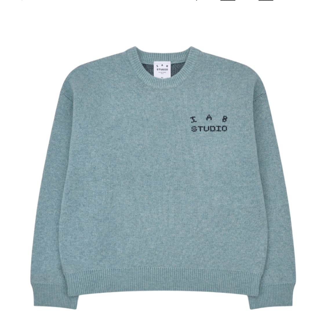 아이앱 스튜디오 니트 스틸블루 L 상품이미지3