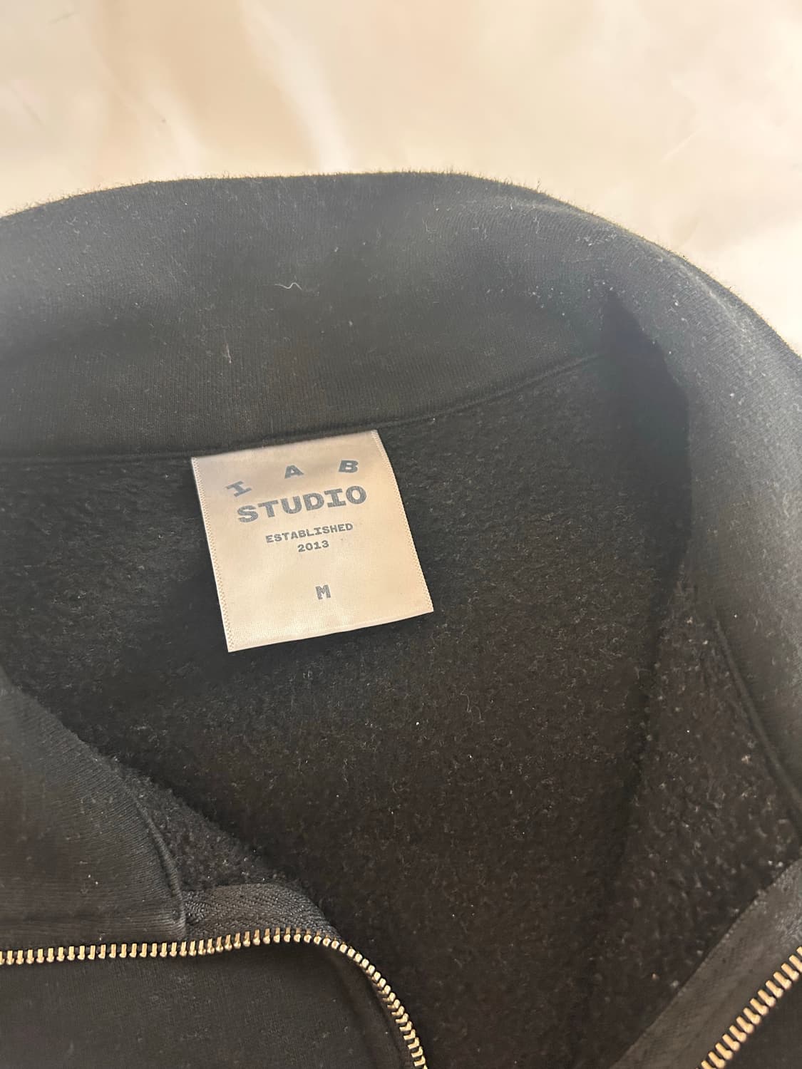 Iab 하프집업 블랙 M 상품이미지3