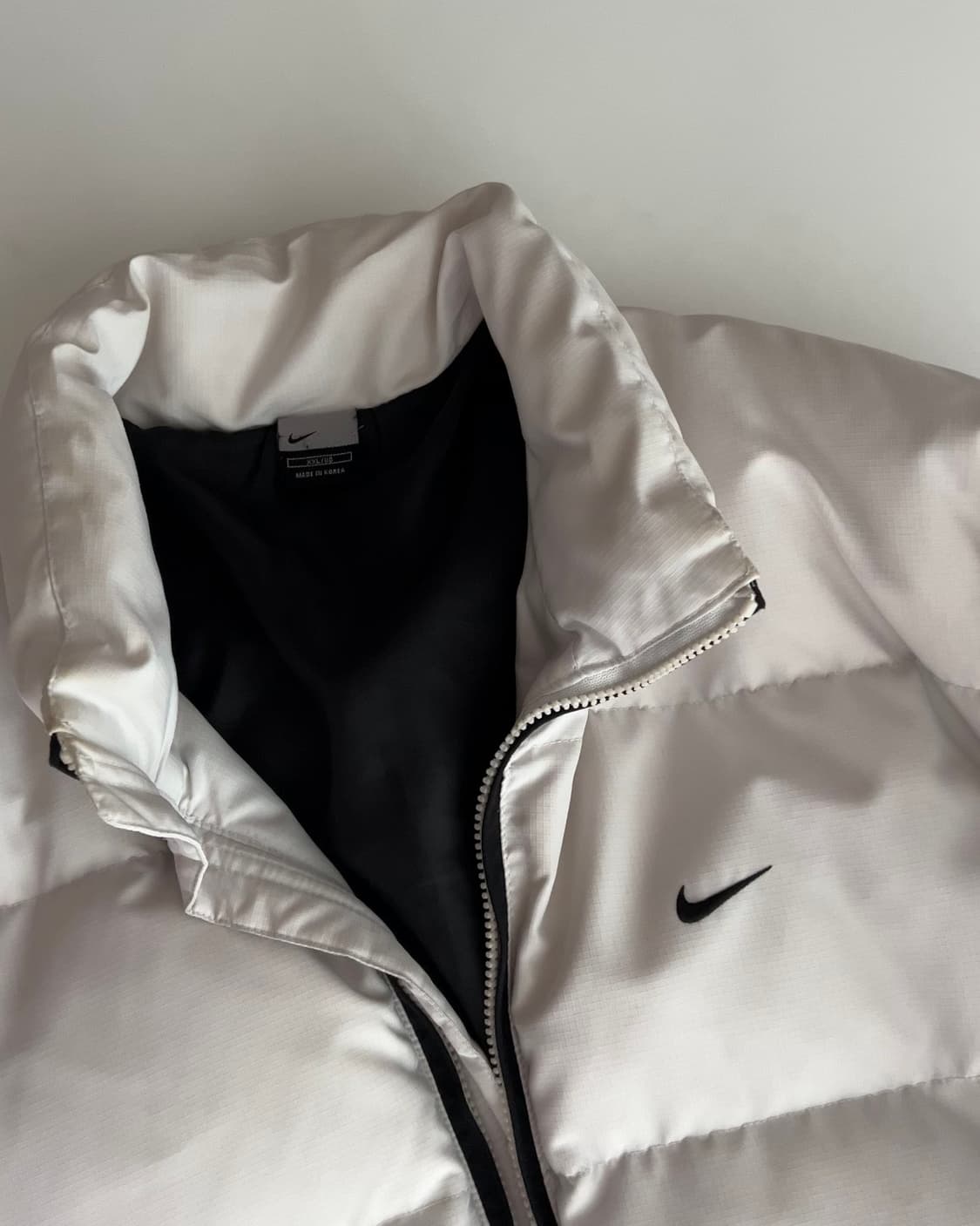 나이키 화이트 뉴챔프 패딩 XXL 상품이미지2