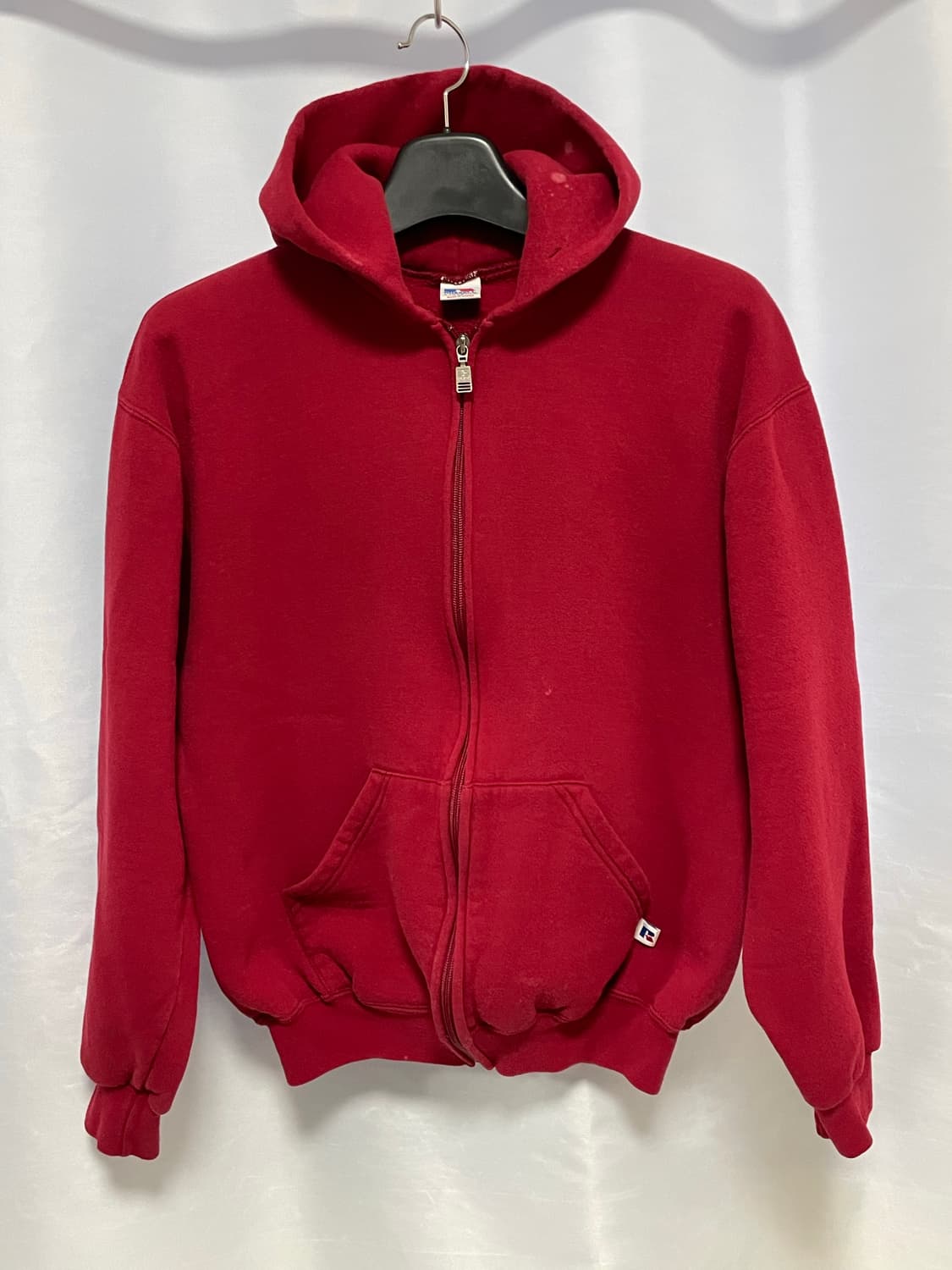 [D.O Vtg] 90s 러셀 50/50 후드 집업 레드(M) 상품이미지2