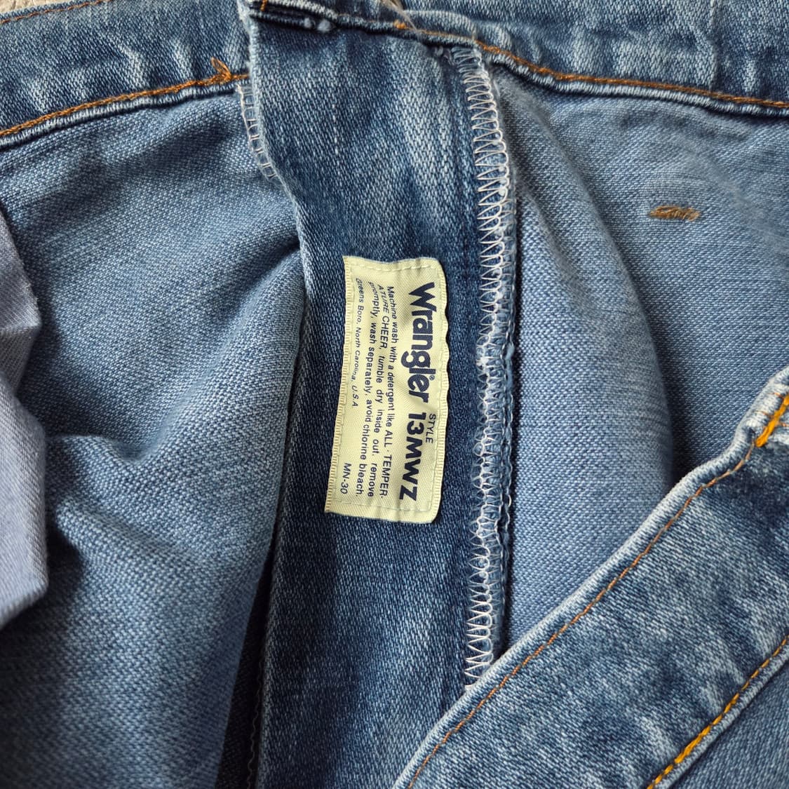 Wrangler Japan 랭글러 빈티지 청바지 36-37 상품이미지5