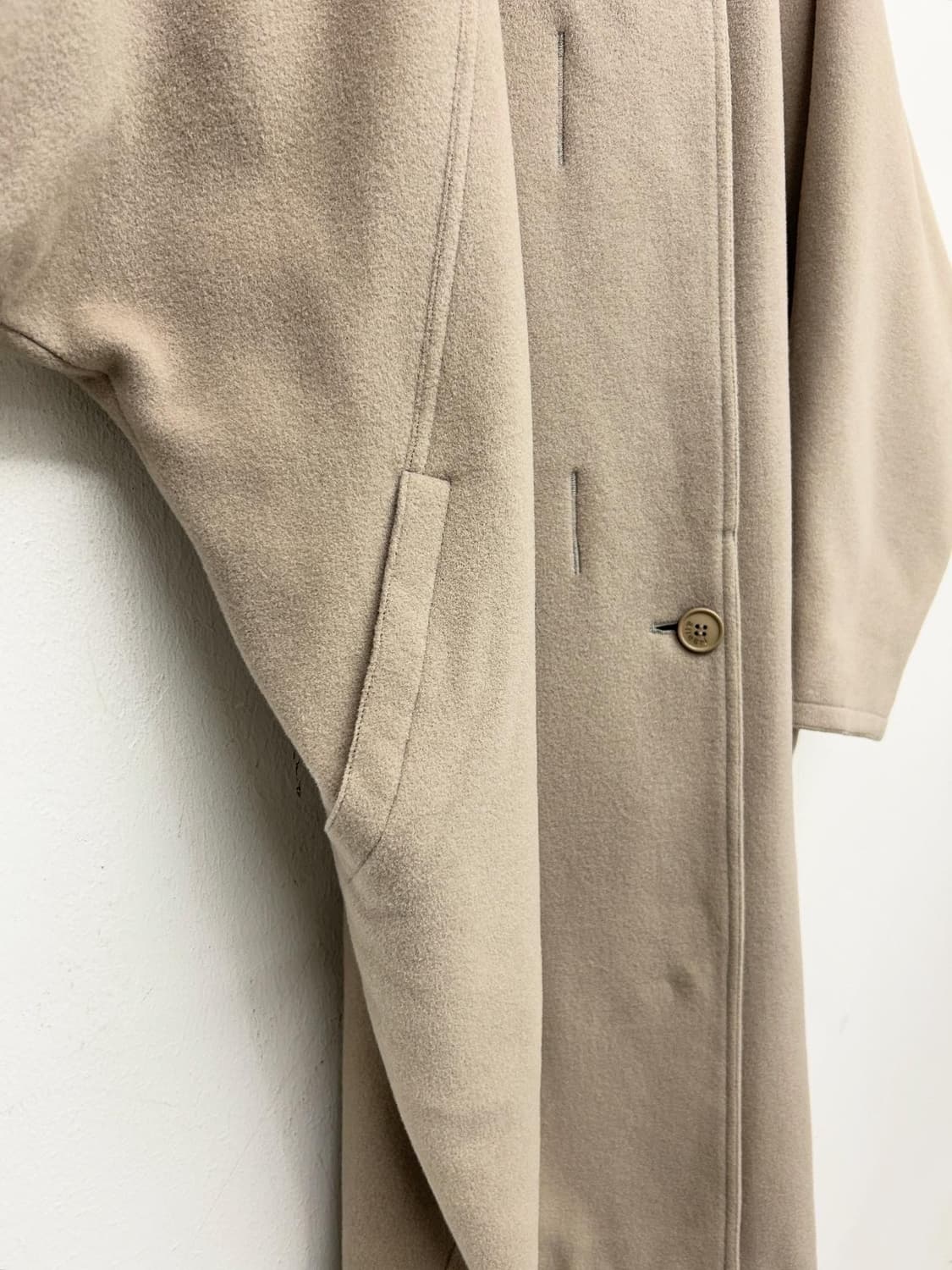 Allegri 알레그리 베이지 오버핏 울 코트 상품이미지3