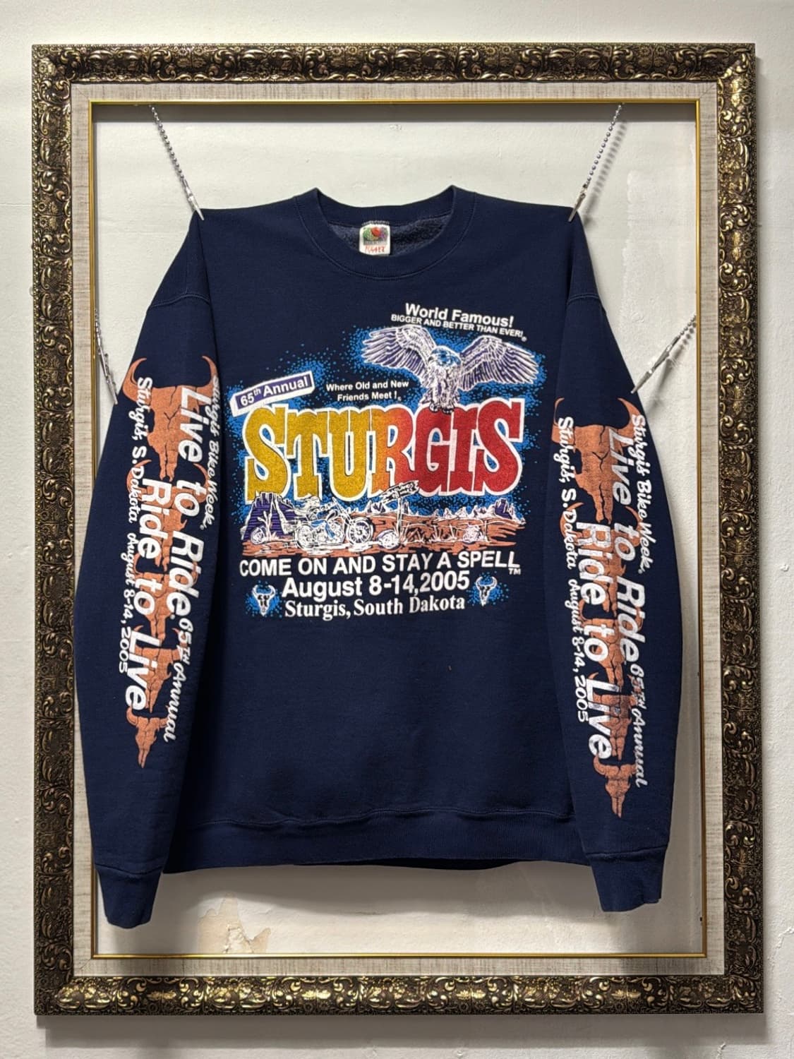 빈티지  05s Sturgis Bike Sweatshirt 상품이미지1