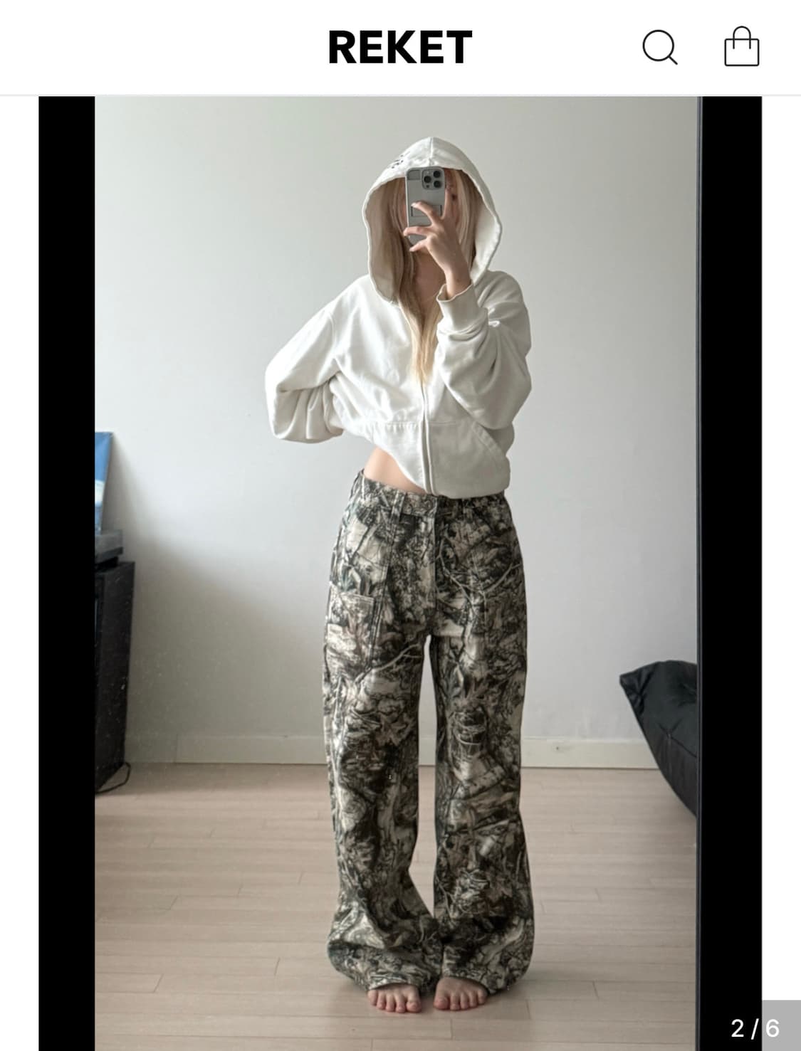 ERTR 니들 콜라보 리얼트리 팬츠 상품이미지4