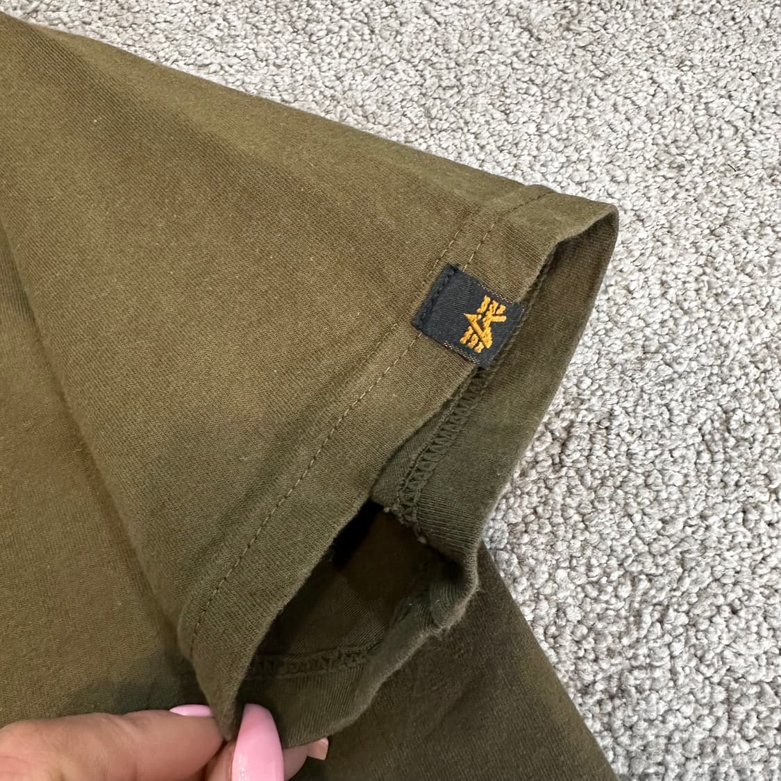 알파인더스트리 USMC 로고 반팔 티셔츠M 상품이미지6