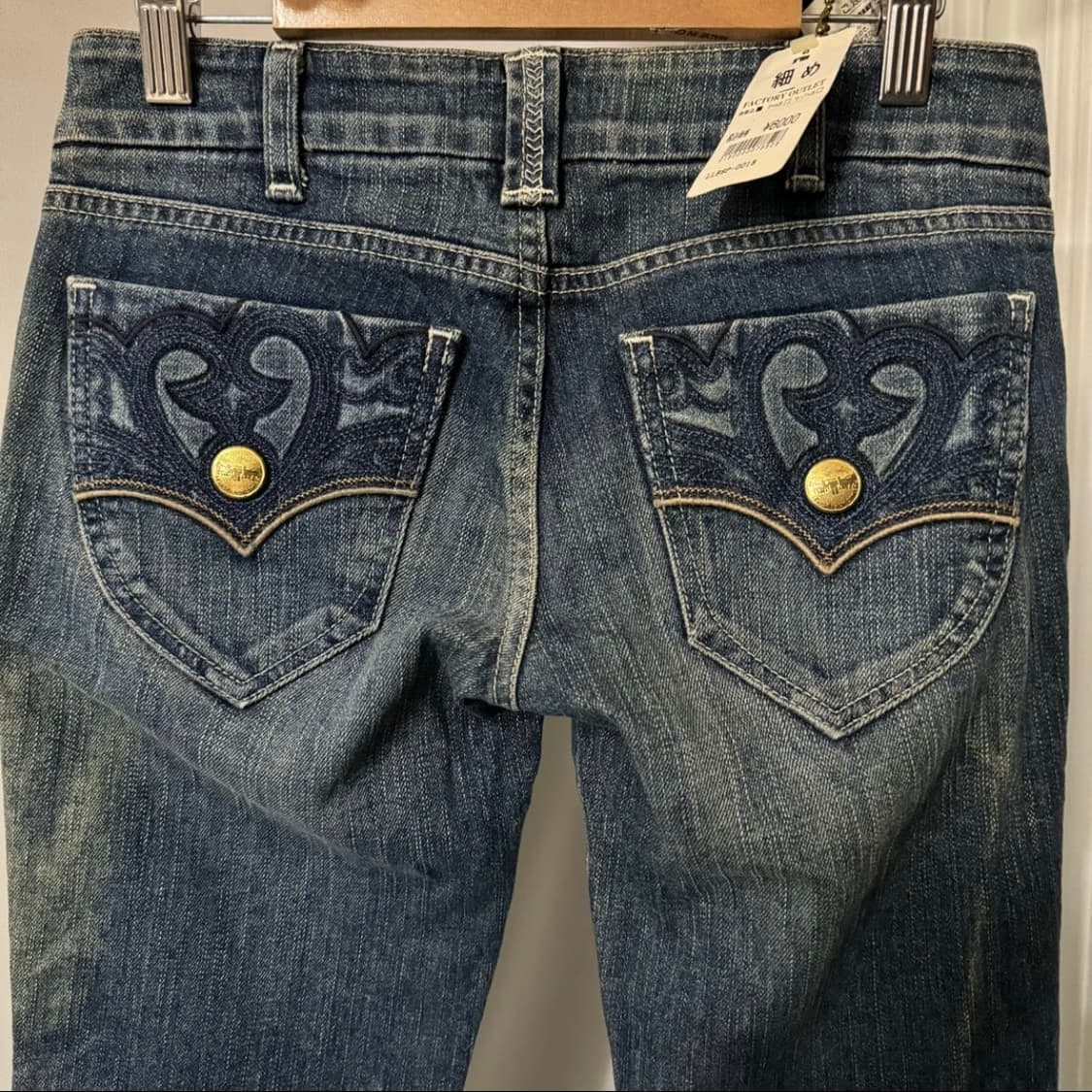 리바이스 부츠컷 롱 데님 팬츠 상품이미지1