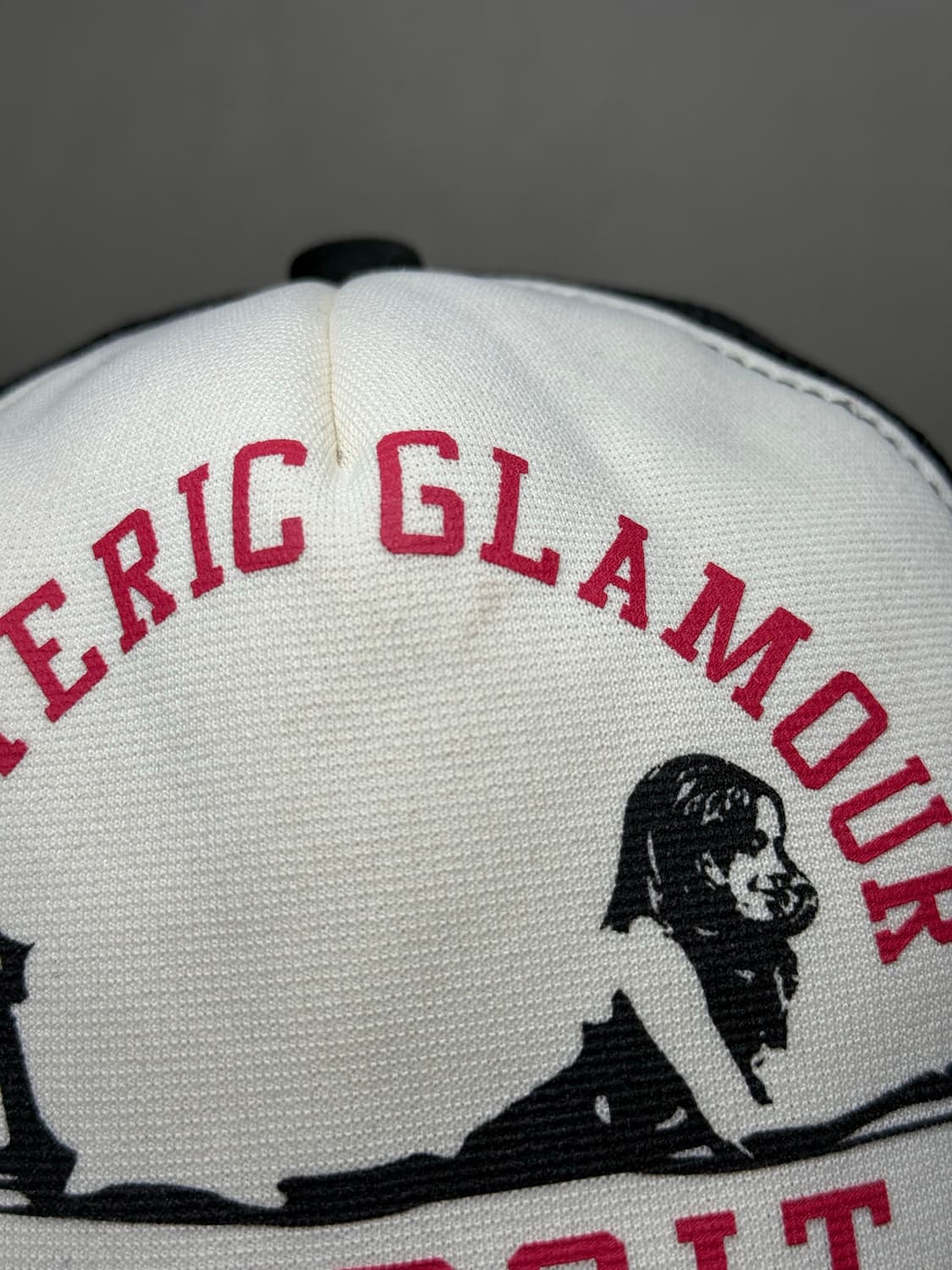 히스테릭 글래머 누워있는 히스걸 매쉬캡 트러커캡 볼캡 모자 상품이미지2