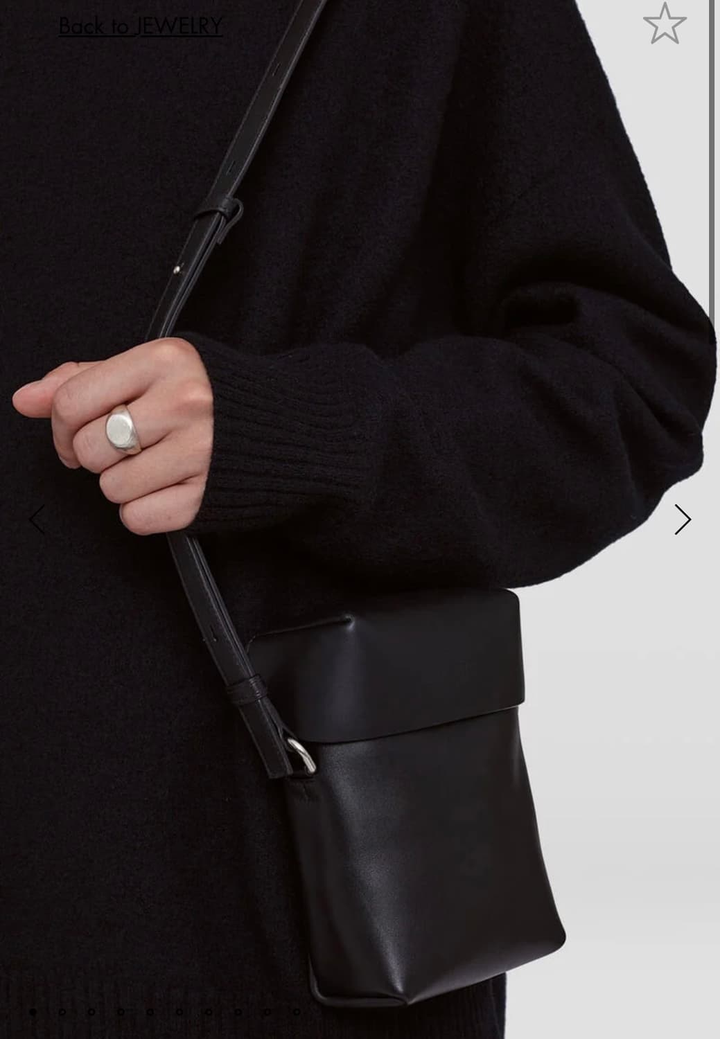 jil sander 925 silver ring (m) 상품이미지1