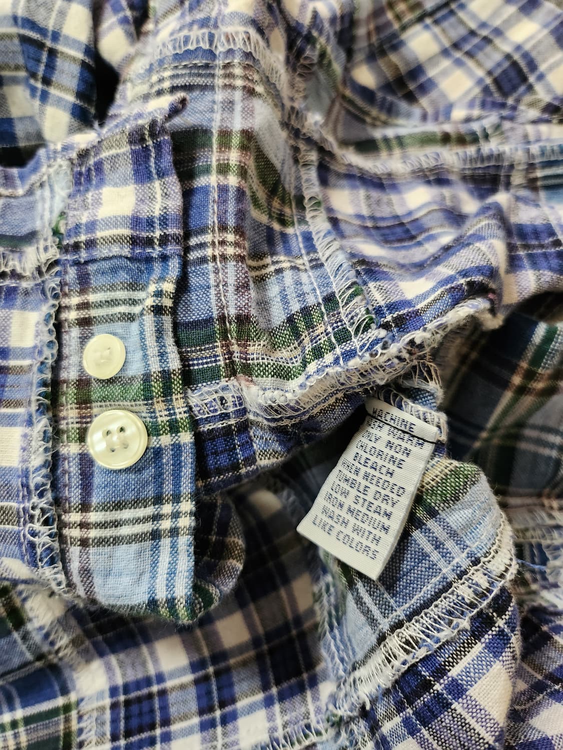 폴로랄프로렌 패치워크셔츠 (L 상품이미지7