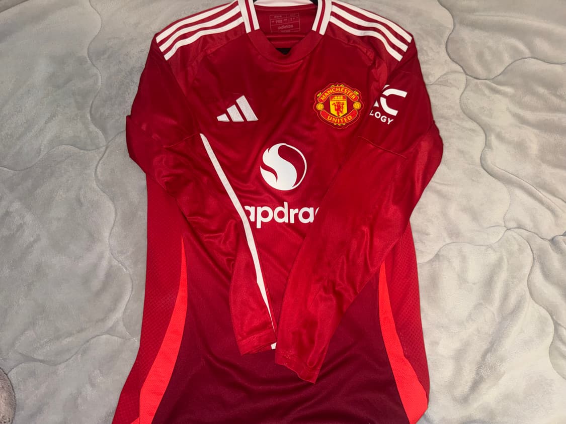 맨체스터 유나이티드 홈 유니폼 긴팔 상품이미지1