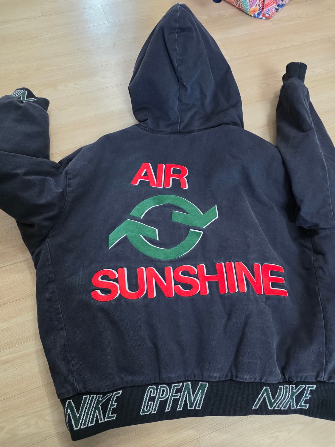 나이키 x CPFM 워크웨어 자켓 블랙 - 아시아 상품이미지4