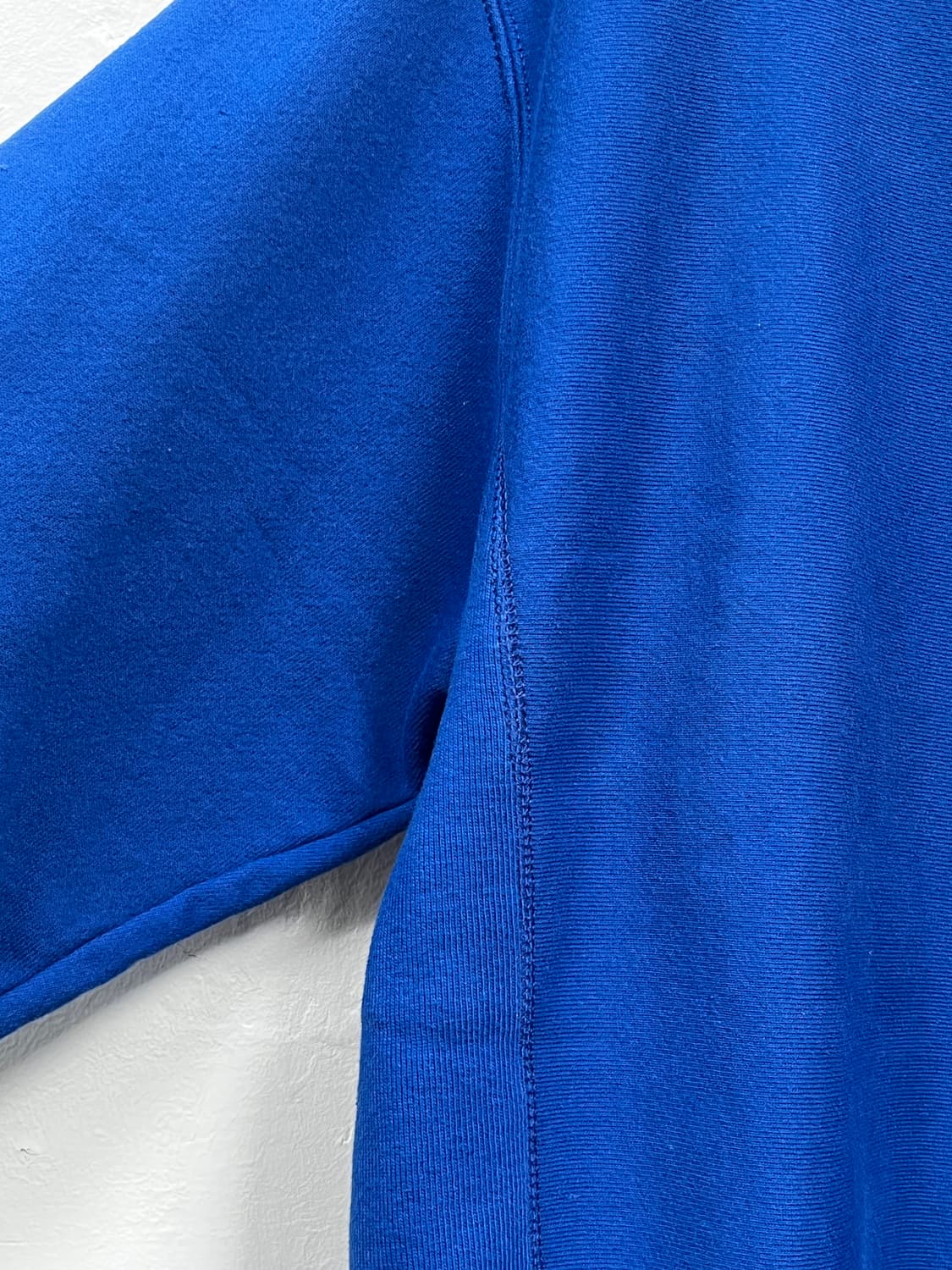 Champion 리버스위브 블루 스웨트 셔츠 M 상품이미지6