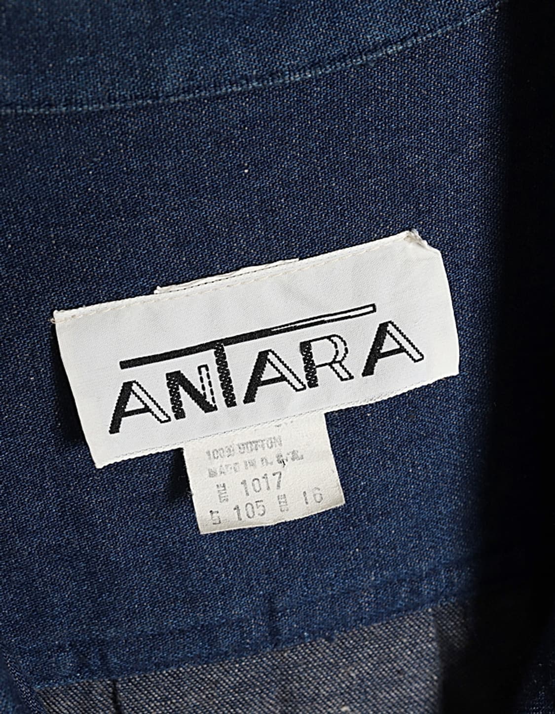  90's ANTARA Denim Shirt One-Piece 상품이미지8