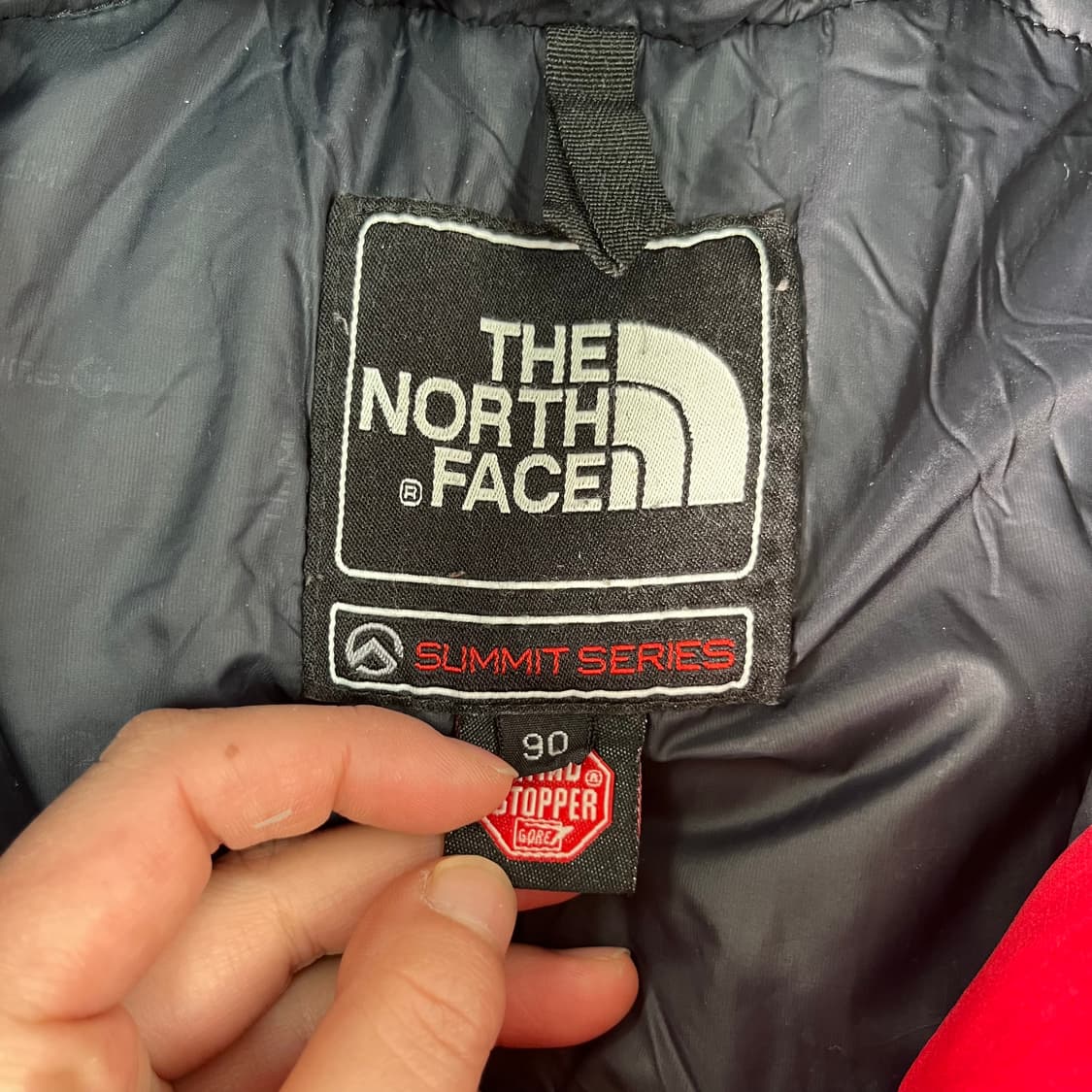 95 노스페이스 히말라야2 레드 구스다운 패딩 상품이미지5