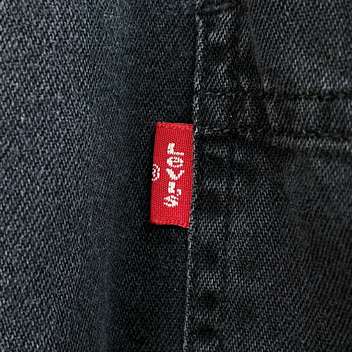 리바이스 워시드 데님 코튼 투 포켓 워크 셔츠 상품이미지5