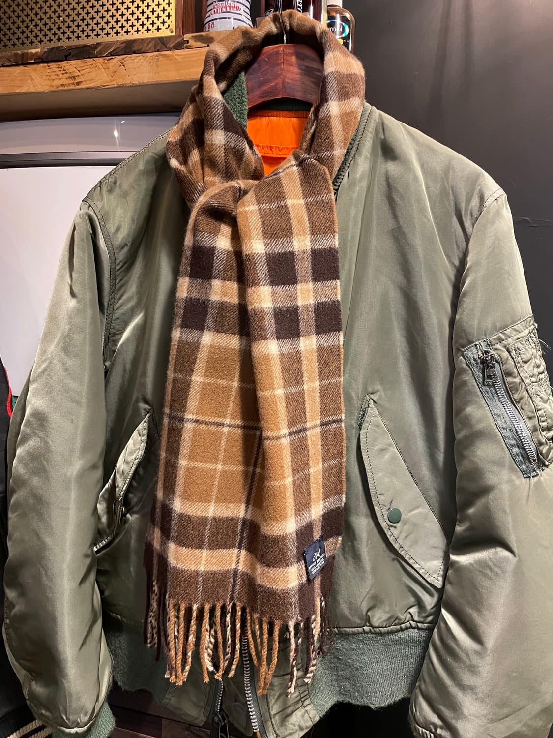 브룩스브라더스 램스울 머플러 상품이미지1