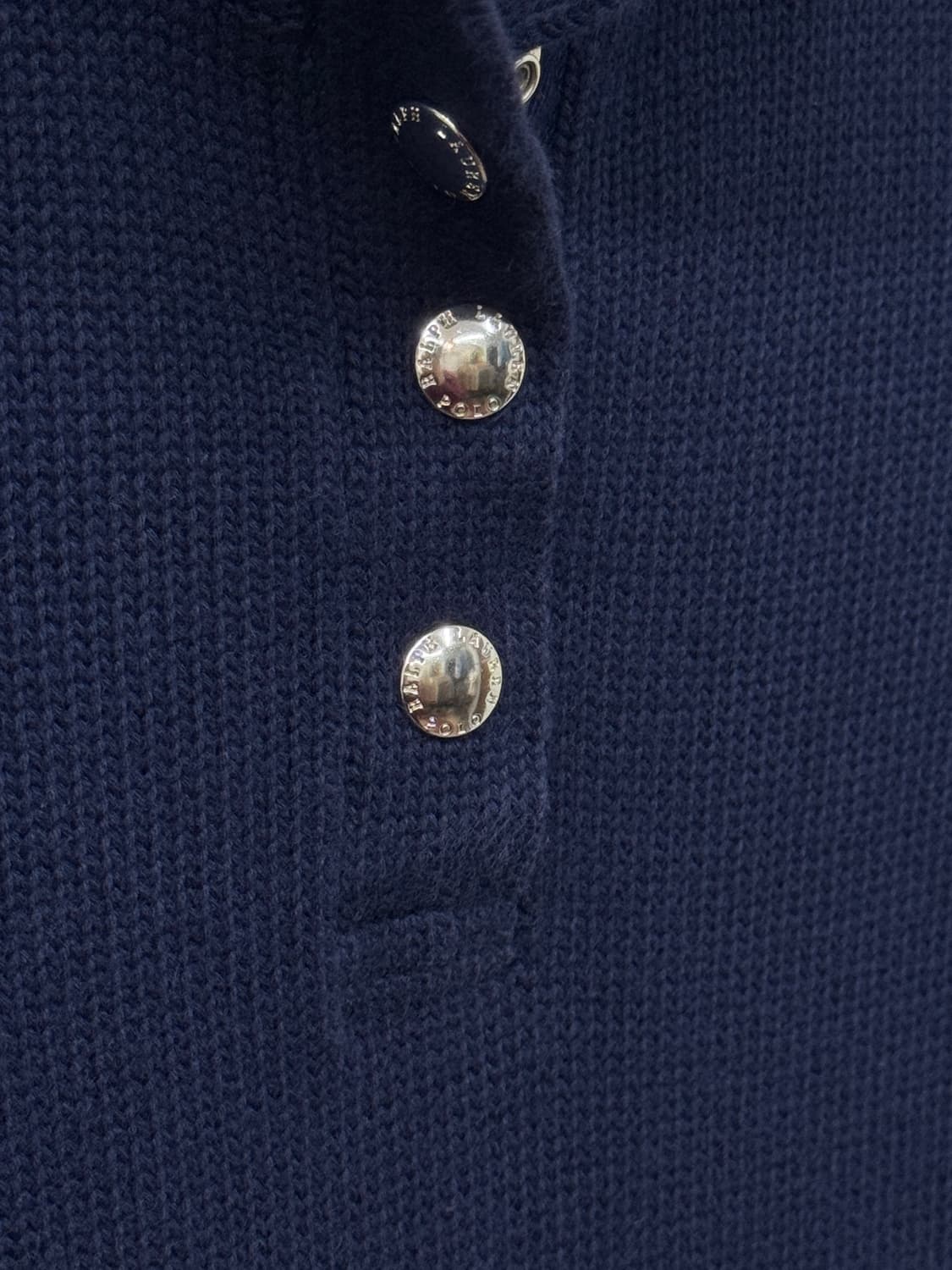 폴로 스포츠 하프 스냅 코튼 니트 상품이미지3