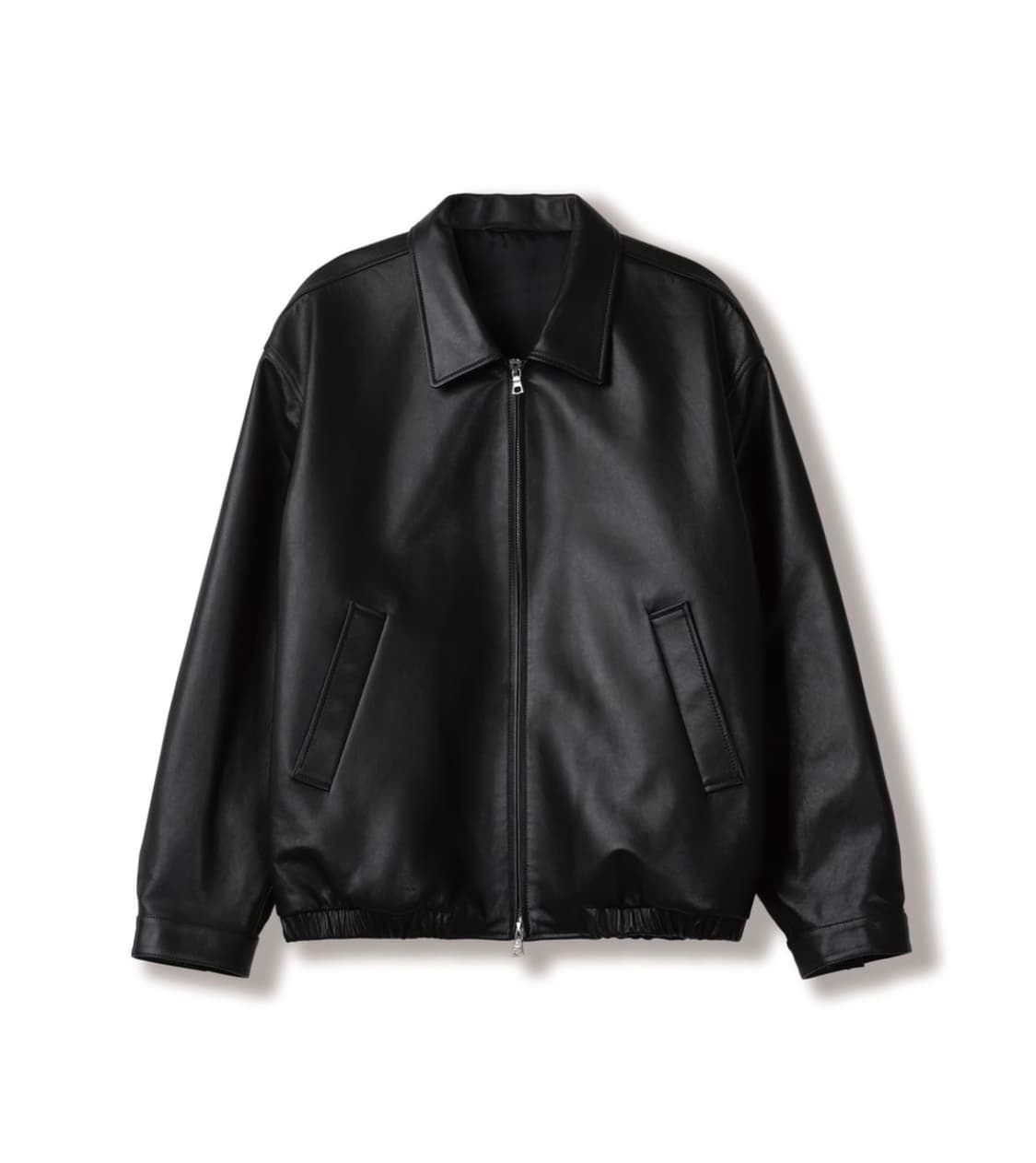 sew 레더 블루종 상품이미지1