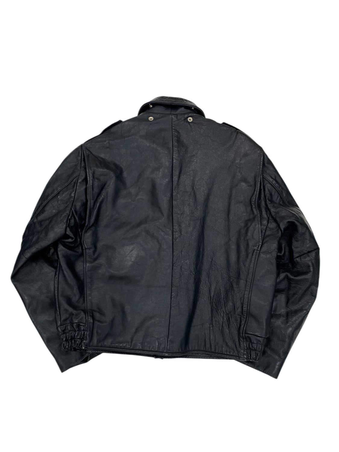 5-60's 시카고 폴리스 레더 자켓 상품이미지2