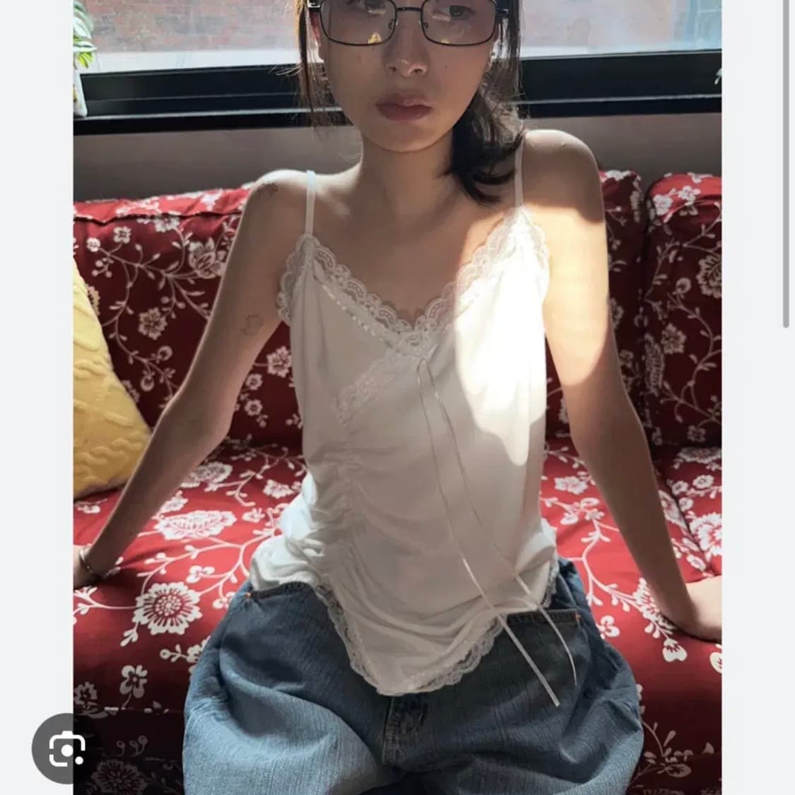 구해요)) 레이스 셔링 슬리브리스 사토미라디오 키튼 르노우 상품이미지3