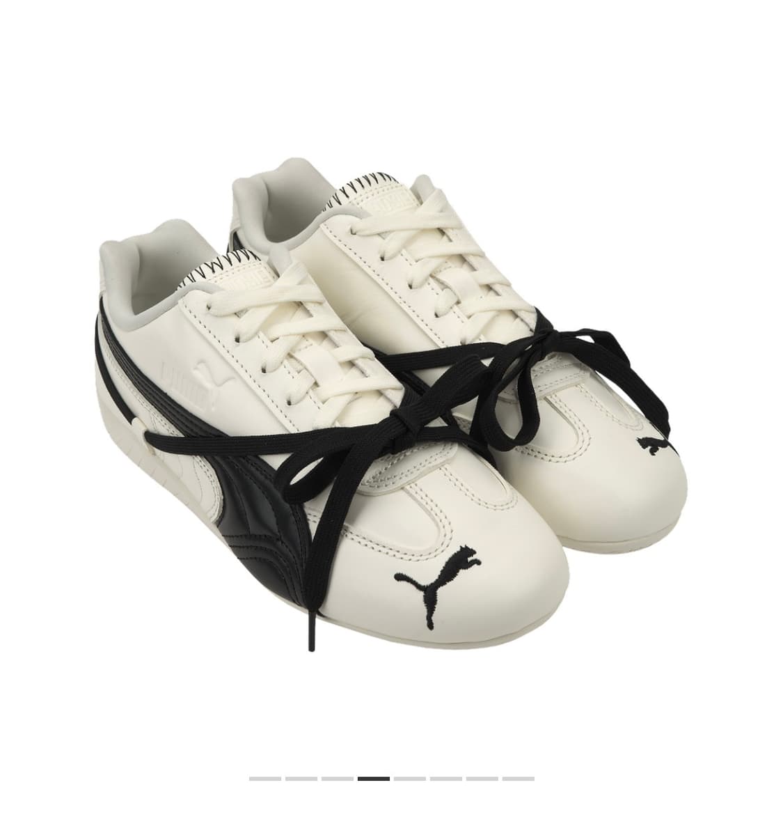 푸마 x 로제 스피드캣 LEA 웜 화이트 블랙 상품이미지1