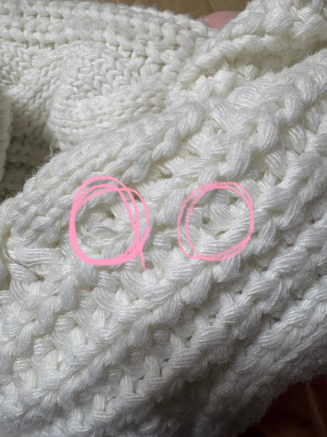 쓰리타임즈 케이블 배기 볼레로 23fw 버전 아이보리 상품이미지6