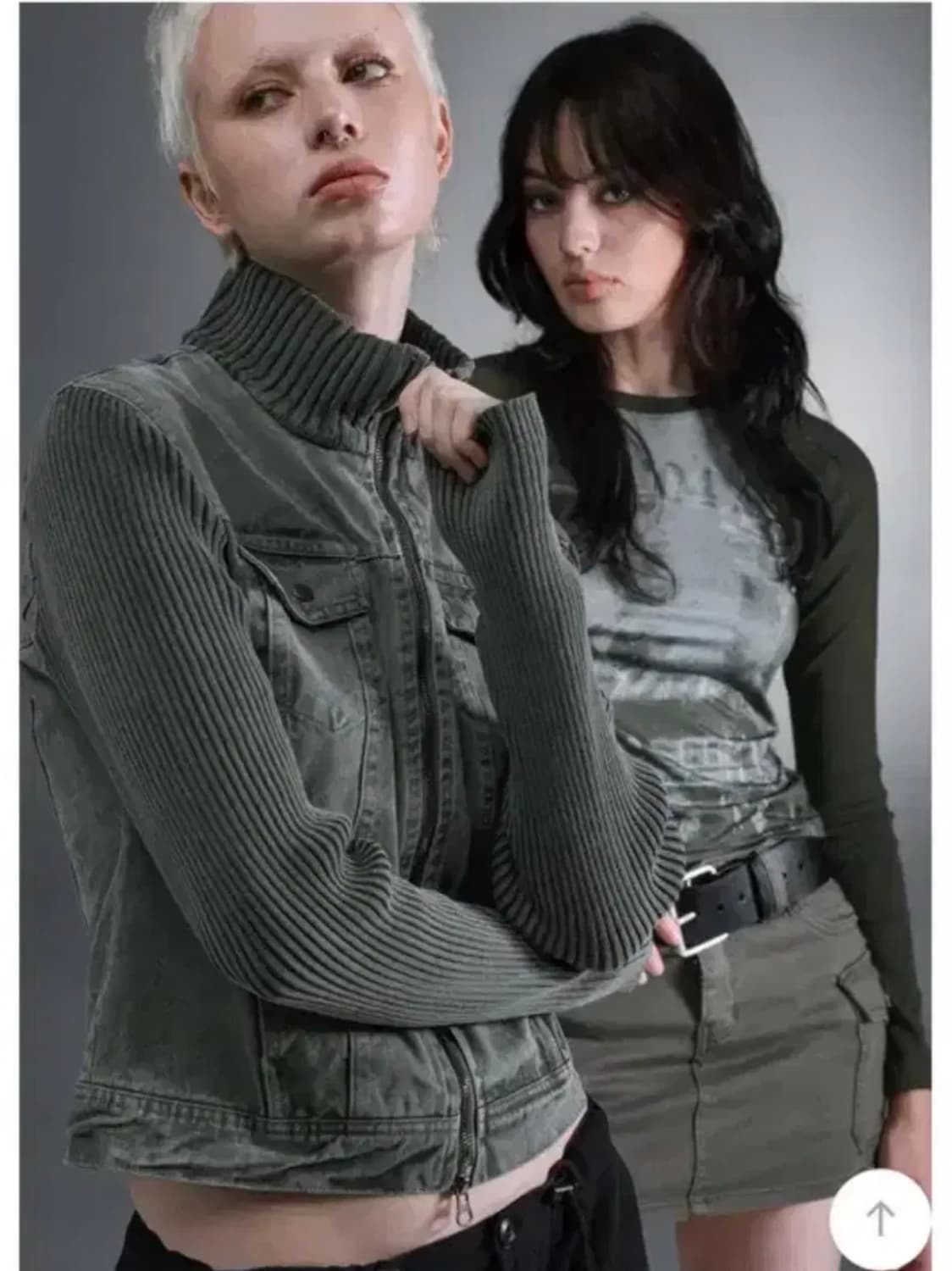 블랙업 틴거 니트 자켓 상품이미지1