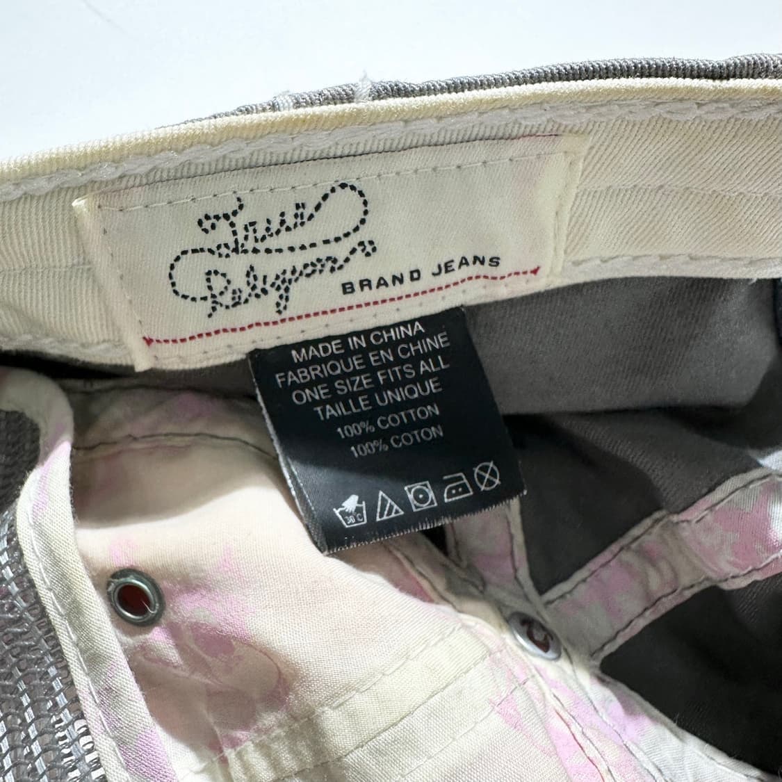 트루릴리전 Y2K 로고 볼캡 딸기우유 핑크 상품이미지7