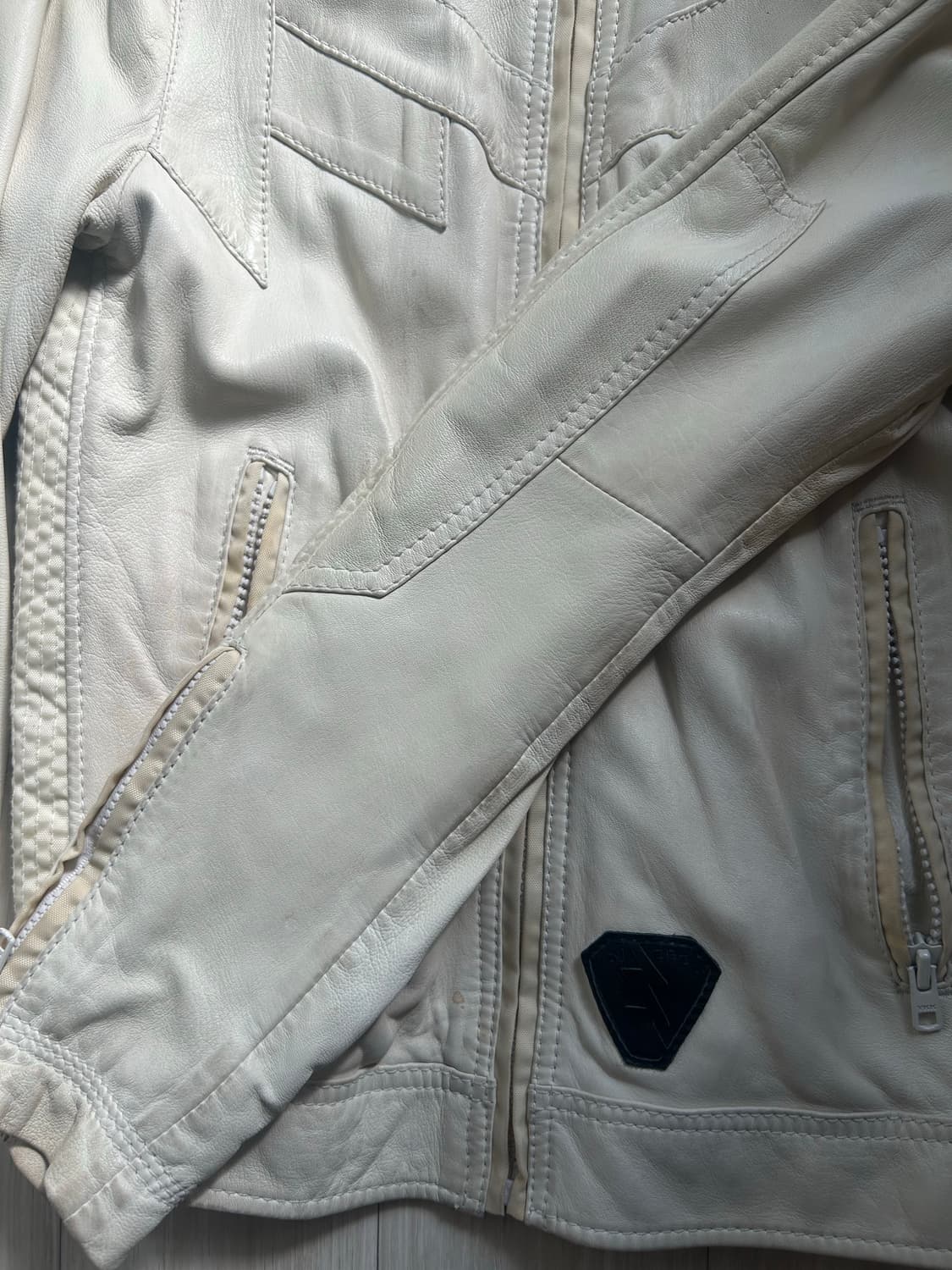 디젤 빈티지 램스킨 가죽 자켓 상품이미지4