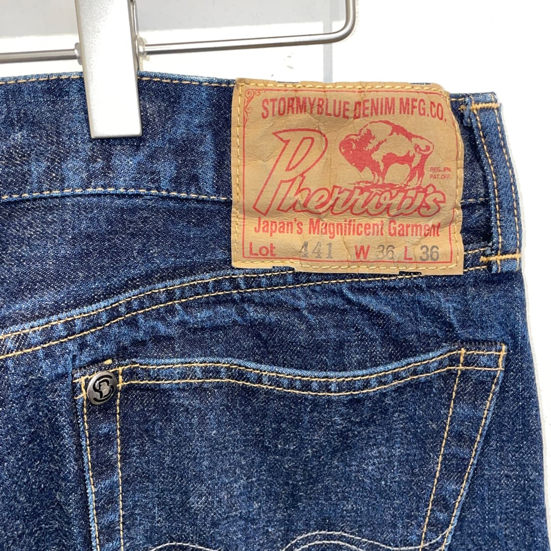 Pherrow's Denim Pants 상품이미지4