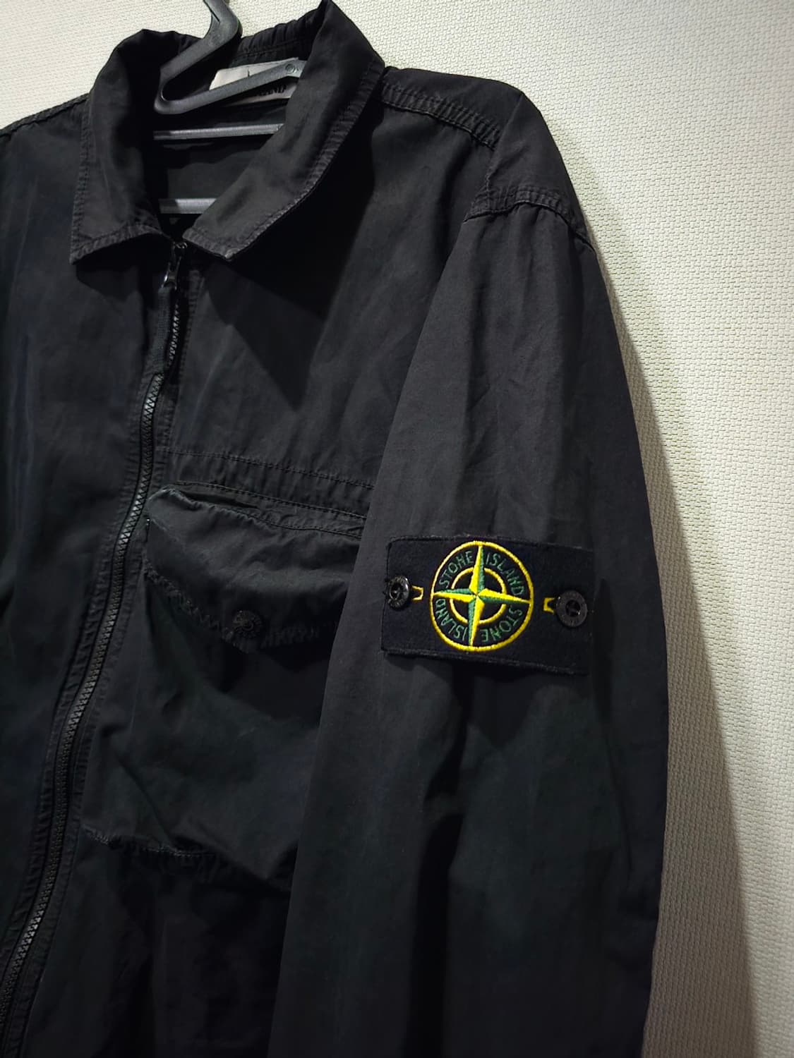 정품 스톤아일랜드 177WN 올드이펙트 오버셔츠 100 / L 상품이미지2