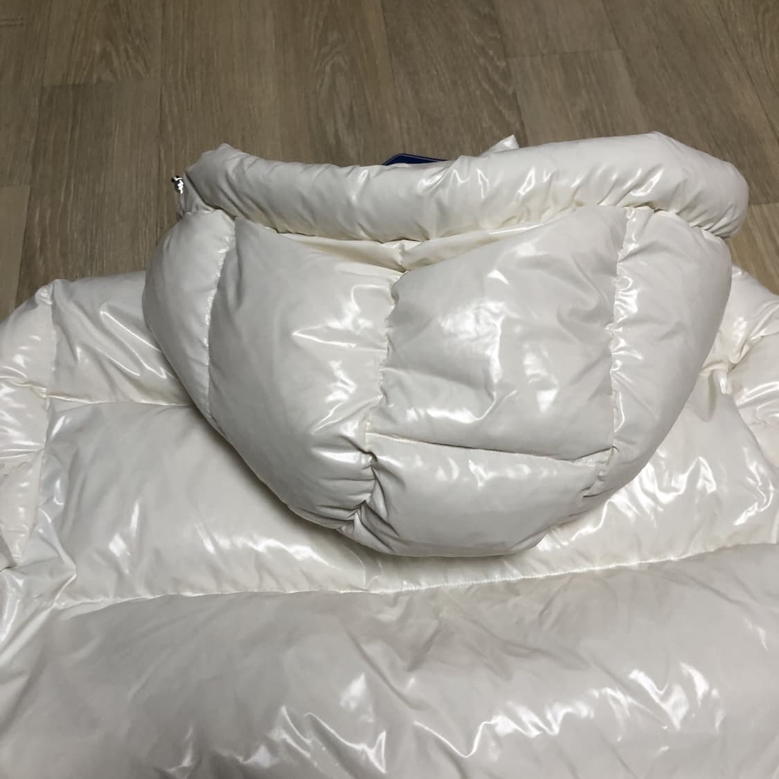 (우먼스 M) 새상품 필라 FILA 밀라노다운 후드 구스다운 숏 패딩자켓 상품이미지9