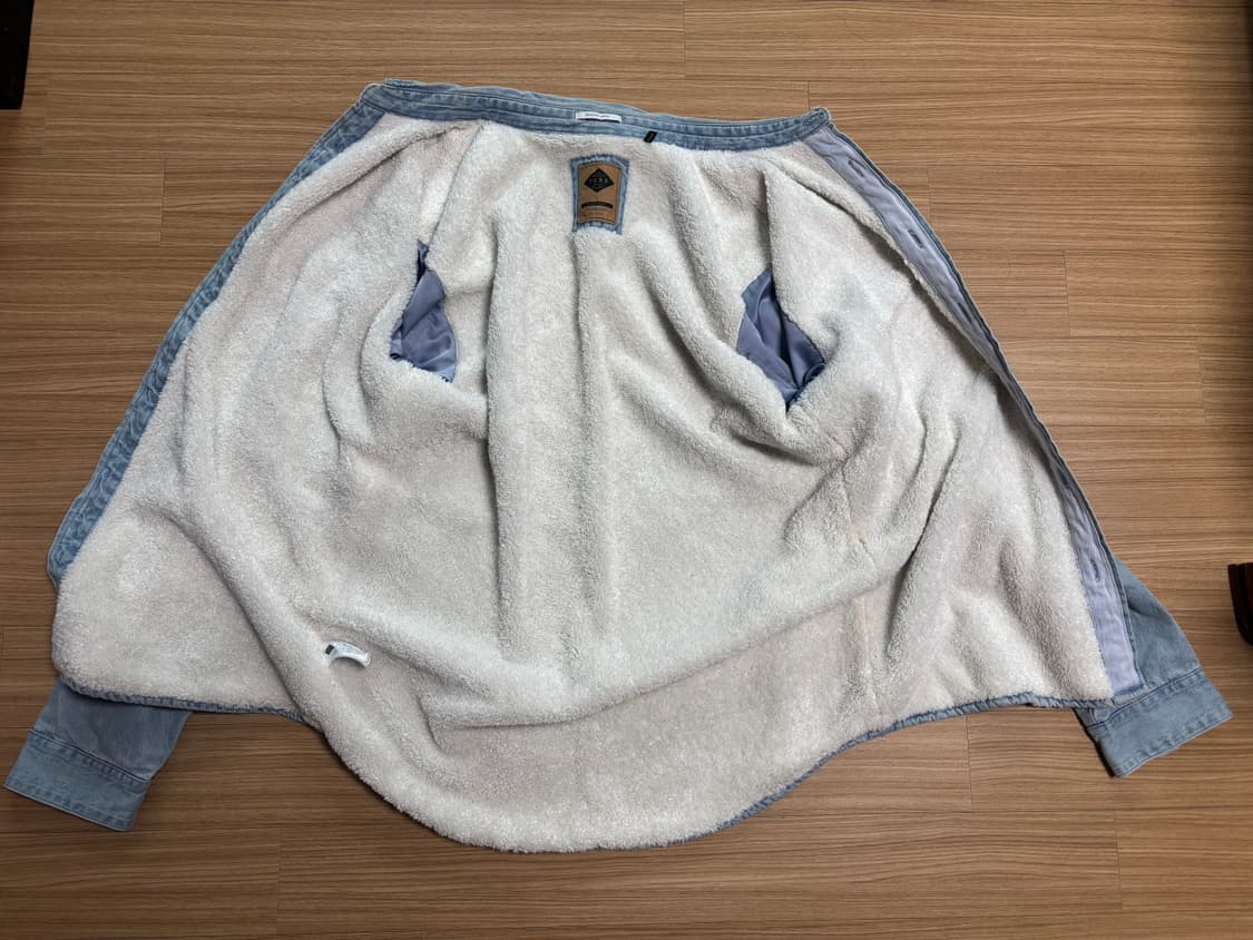 뉴질랜드 TCSS 기모 데님 셔츠 상품이미지9