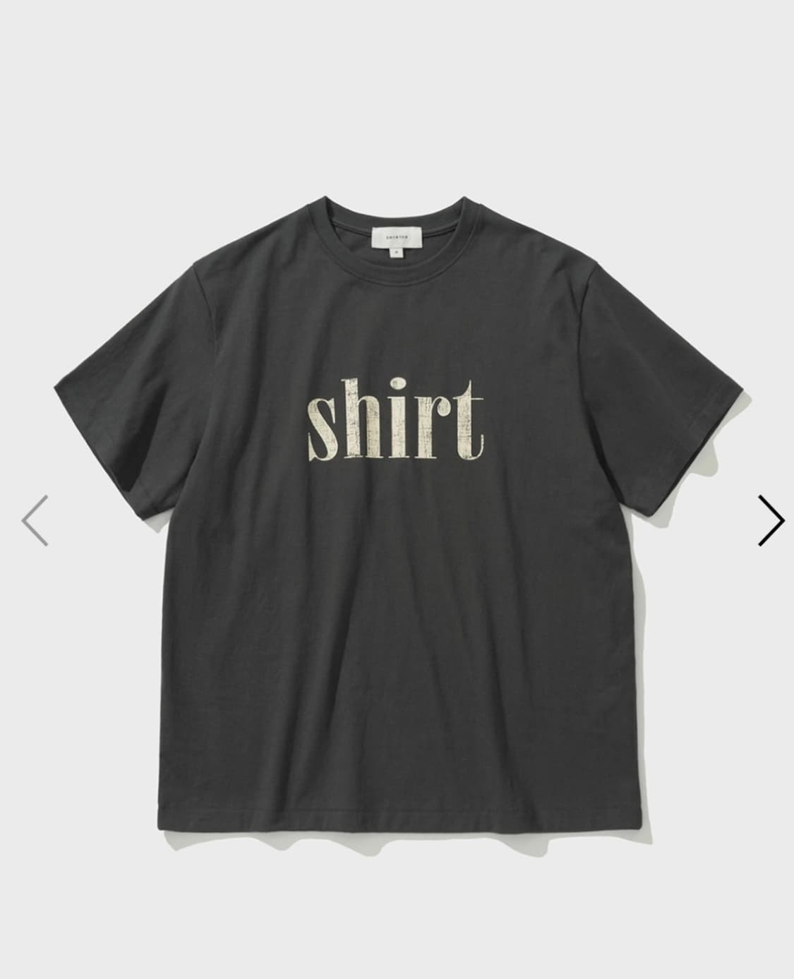 [SHIRTER] 17 SHIRT T-SHIRT (D/GREY)  상품이미지2