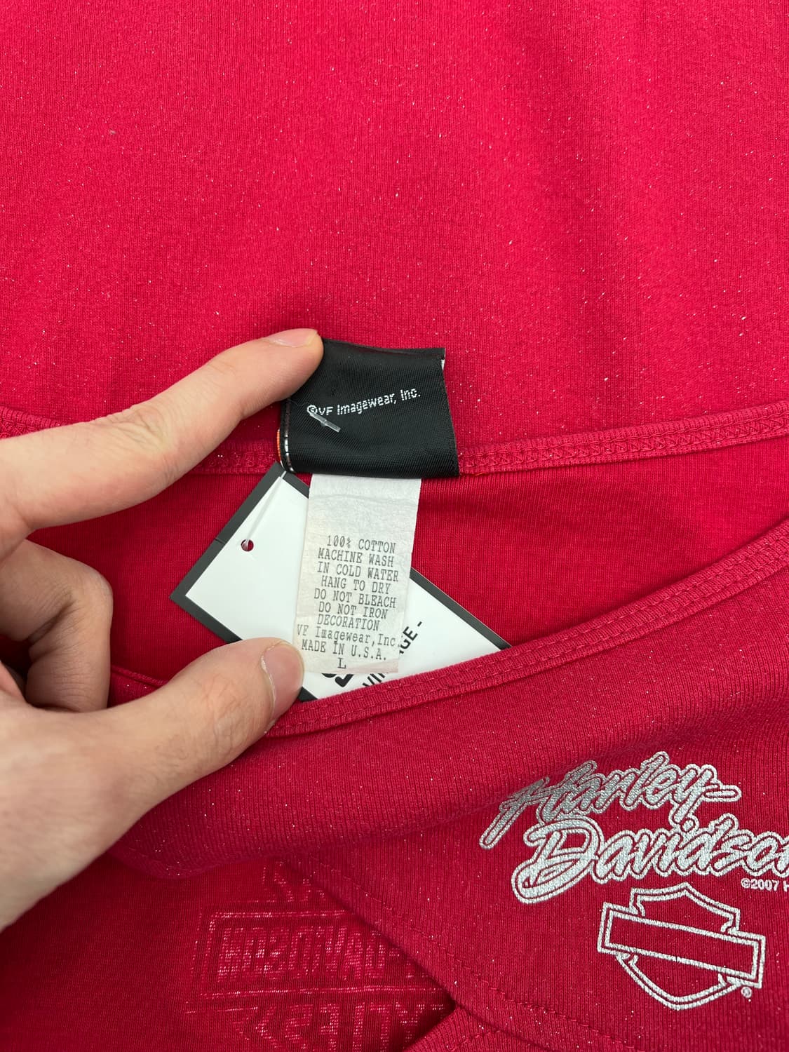 할리 데이비슨 긴팔 티셔츠 상품이미지5